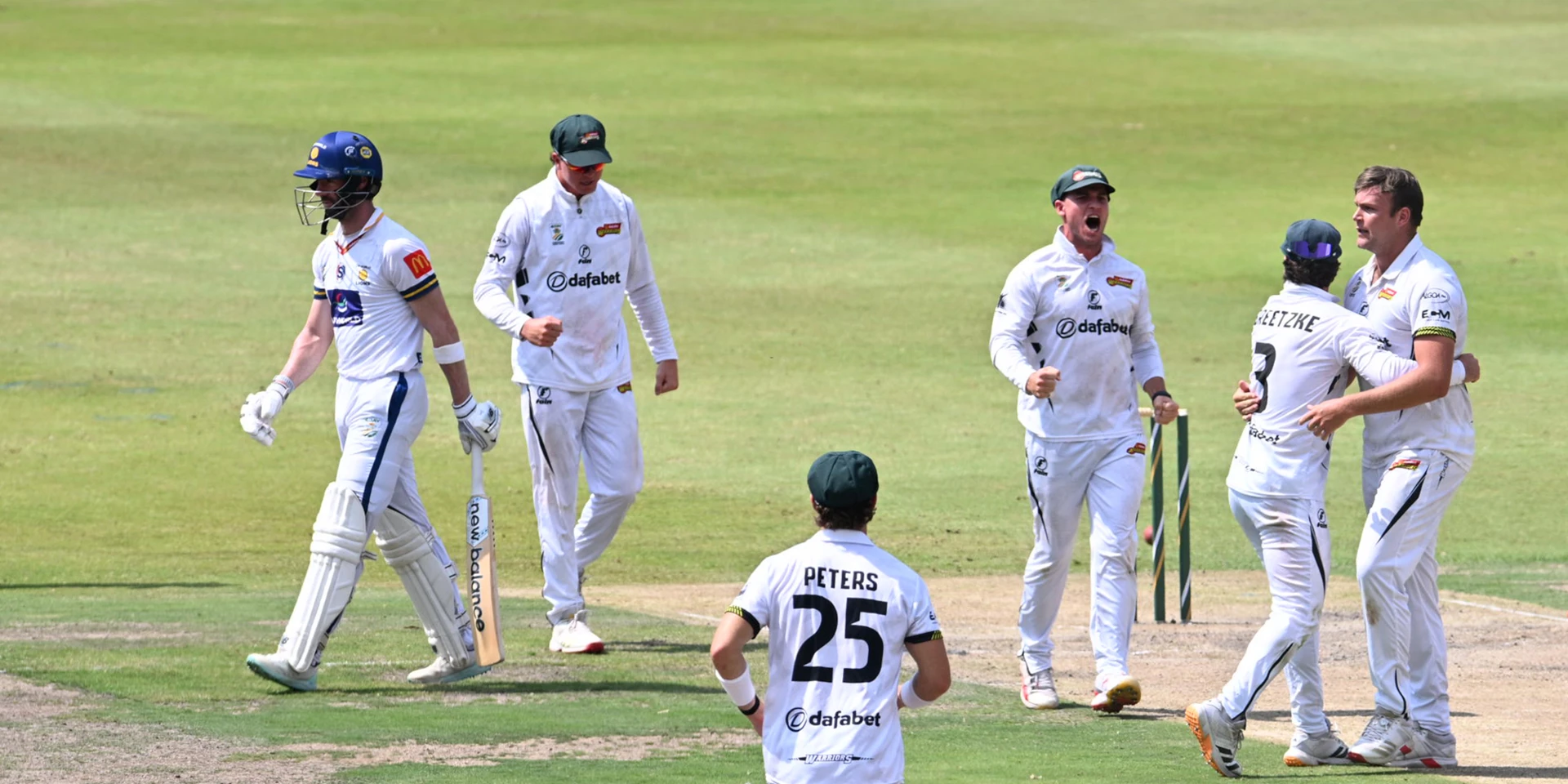 SOMETHING TO BOAST ABOUT: Warriors on top of Lions on day 2