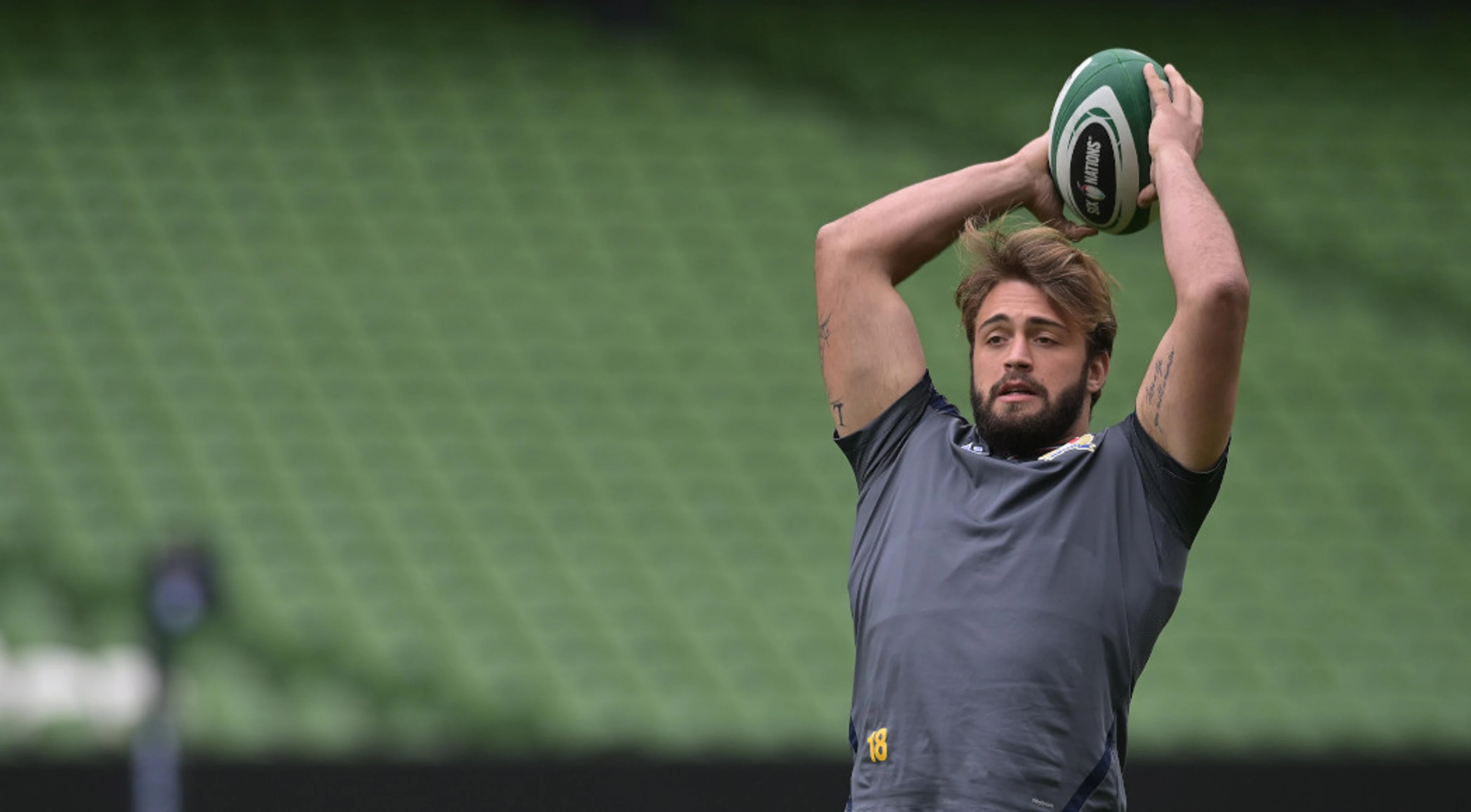 Italy's Lucchesi out of Six Nations with dislocated elbow