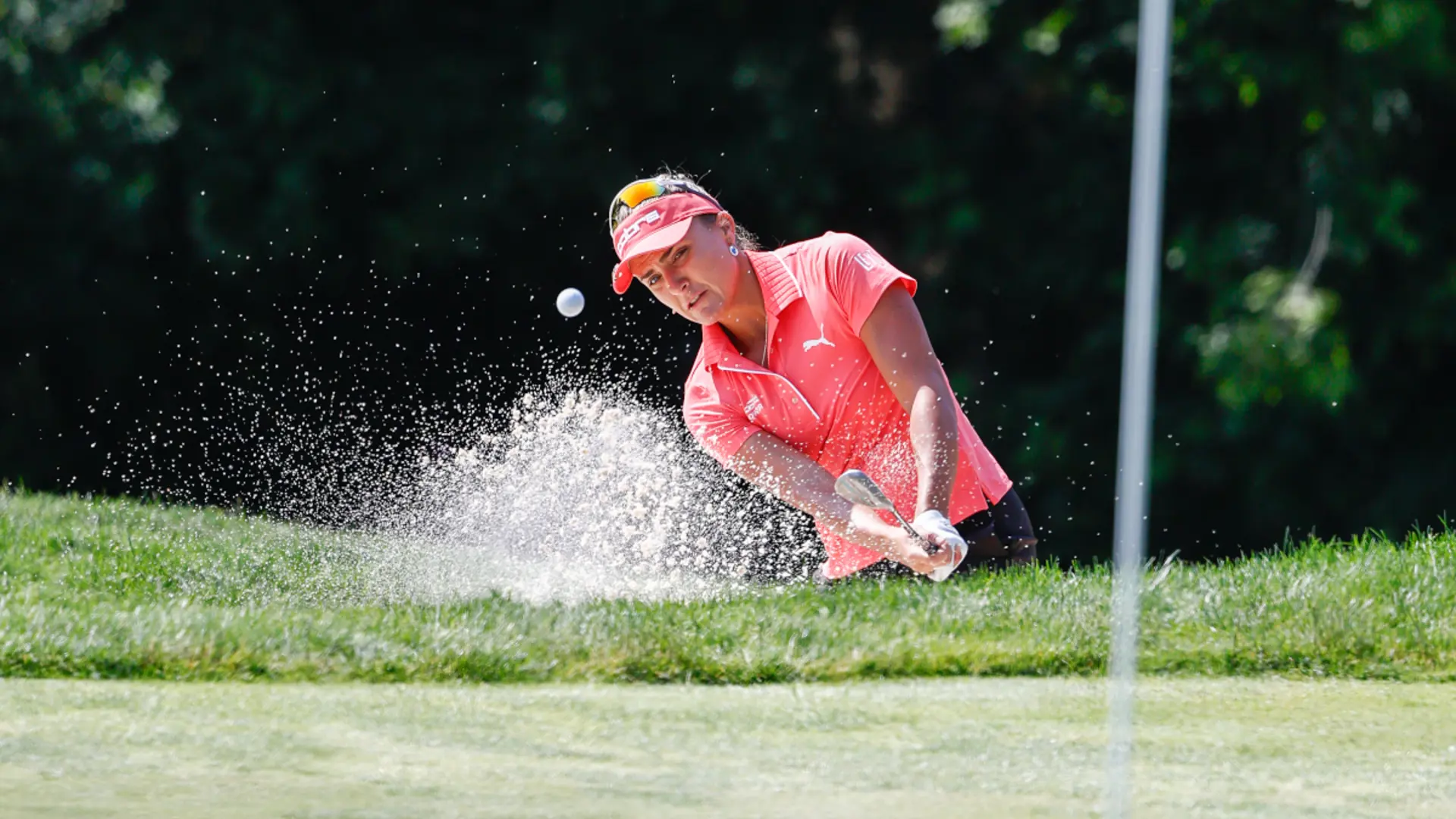 Thompson in six-way tie for LPGA lead in Michigan