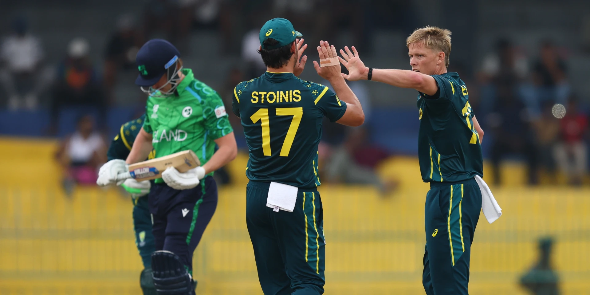 Australia cruise past Ireland at World Cup after skipper Marsh ruled out