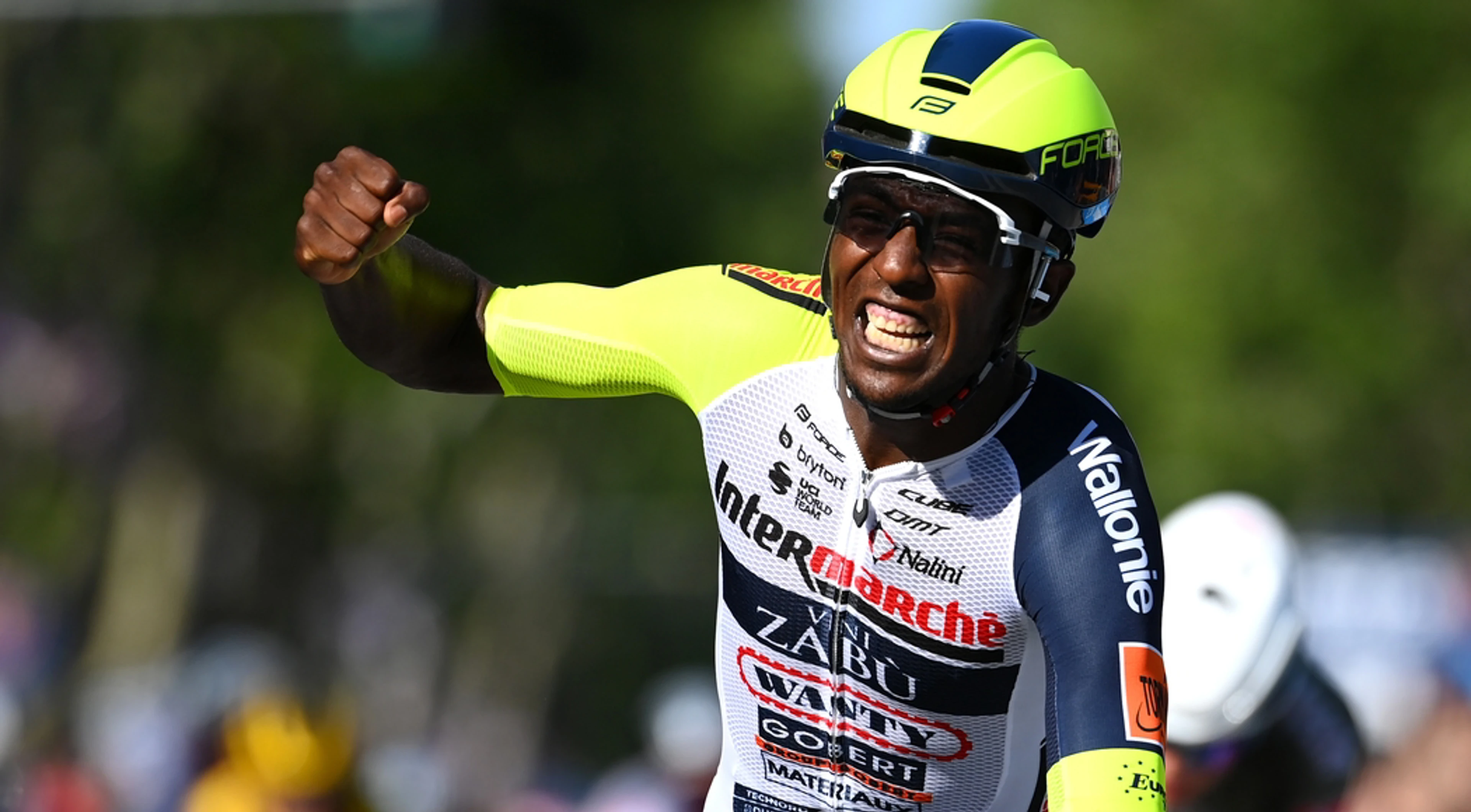 Eritrean Girmay makes history with Giro d'Italia win