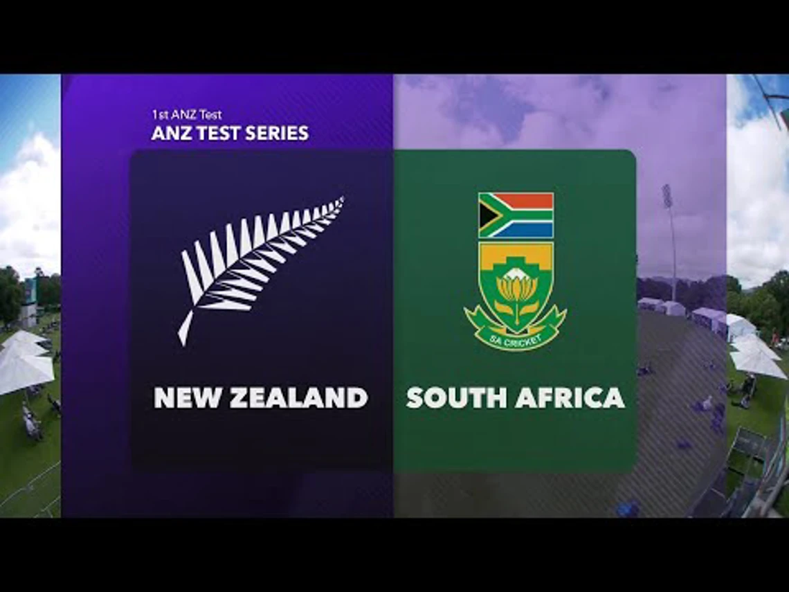 New Zealand v South Africa | 1st Test | Day 1 | Highlights