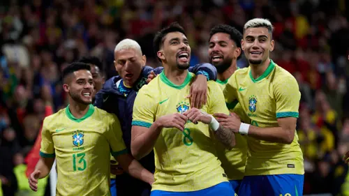Brazil fight back to draw six-goal thriller with Spain