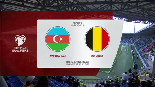 Azerbaijan v Belgium | Match Highlights | UEFA Euro 2024 Qualifier