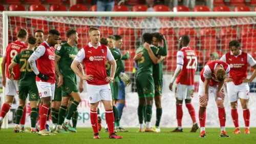 Rotherham relegated from Championship as Plymouth pull clear of drop