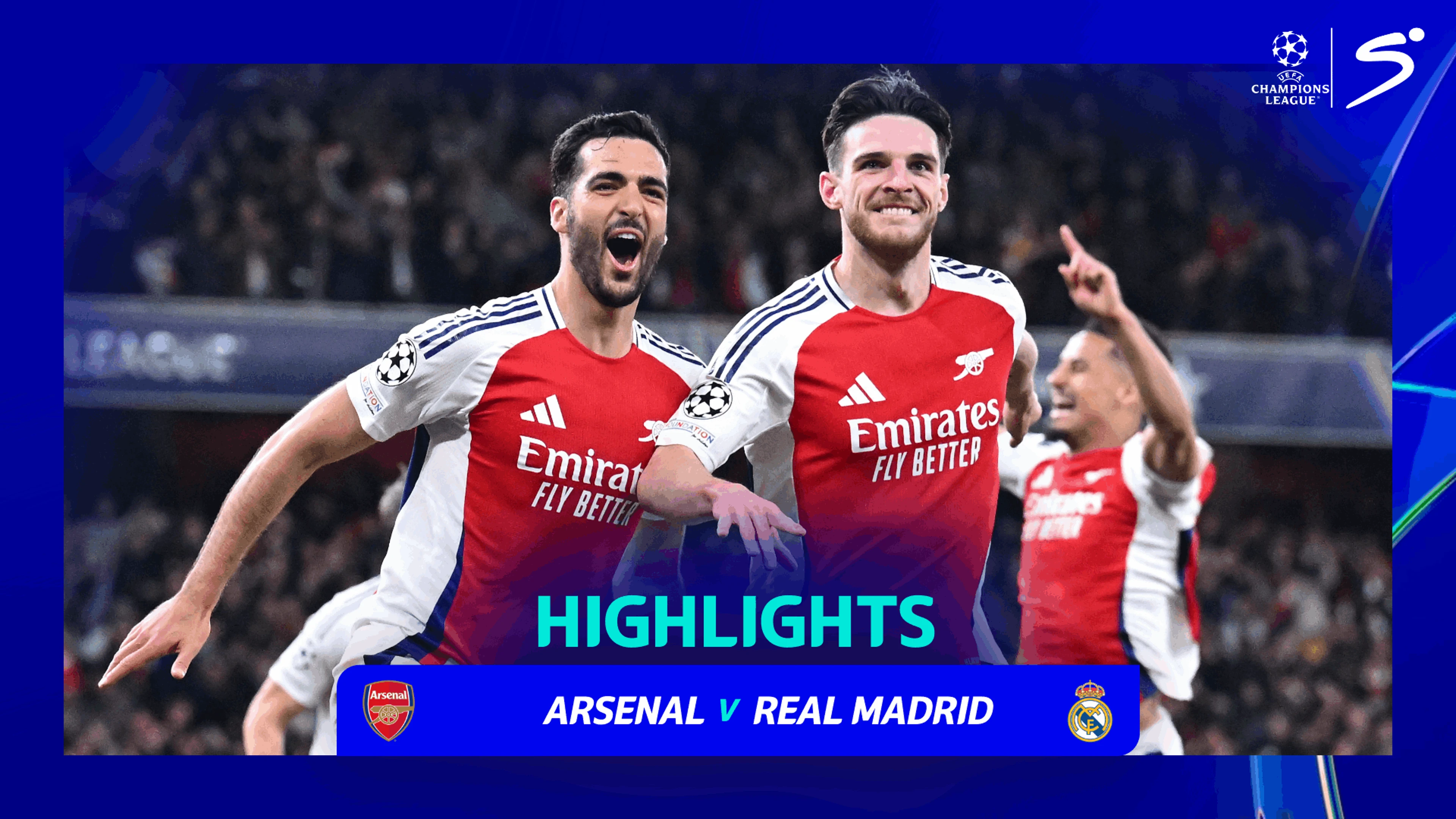 Arsenal v Real Madrid | Match Highlights | UEFA Champions League Quarter Finals