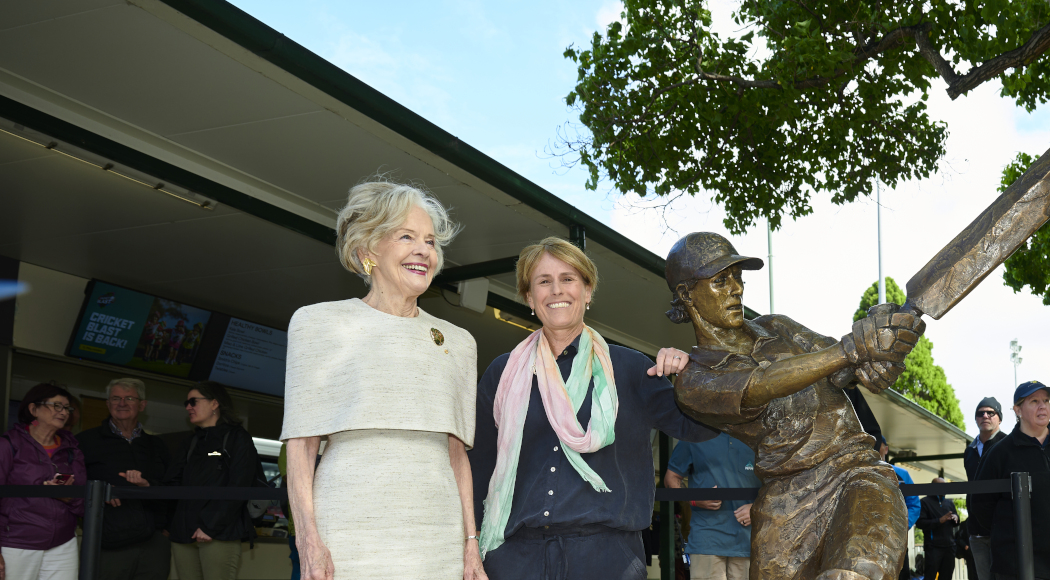Former Australian captain Belinda Clark receives statue honour