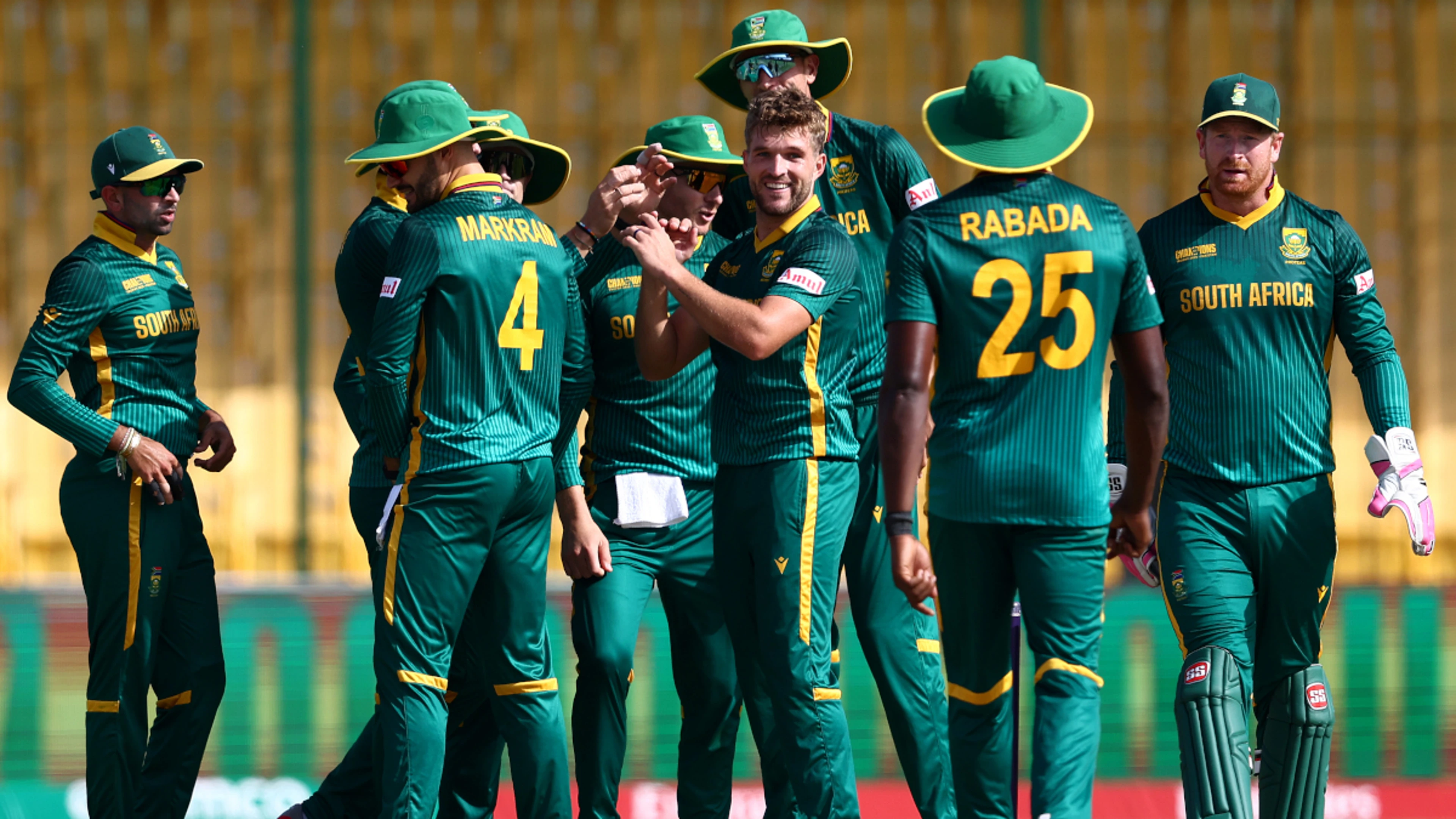 South Africa's road to the final four at the Champions Trophy