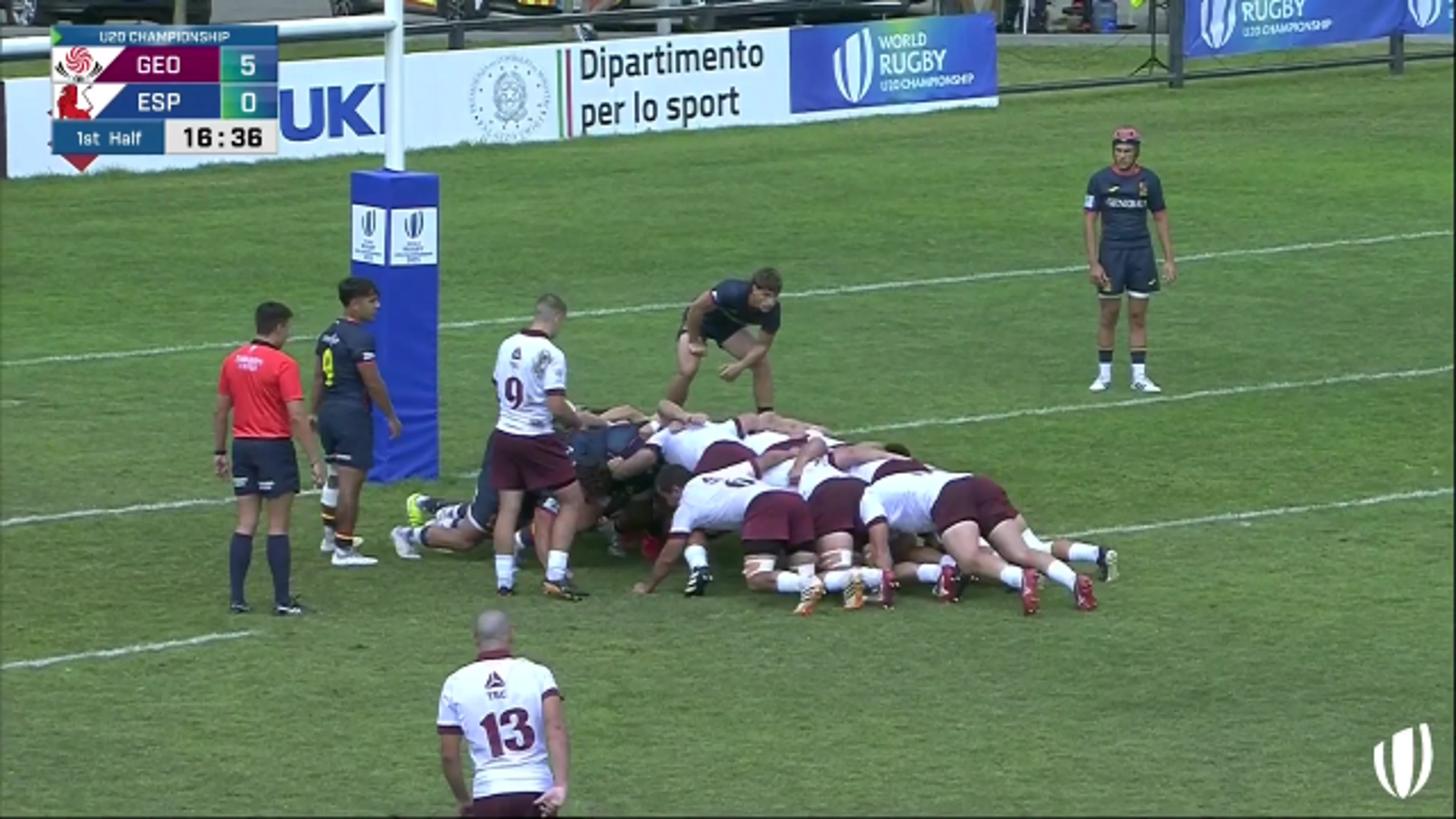 Georgia v Spain | Match Highlights | World Rugby Under 20 Championship