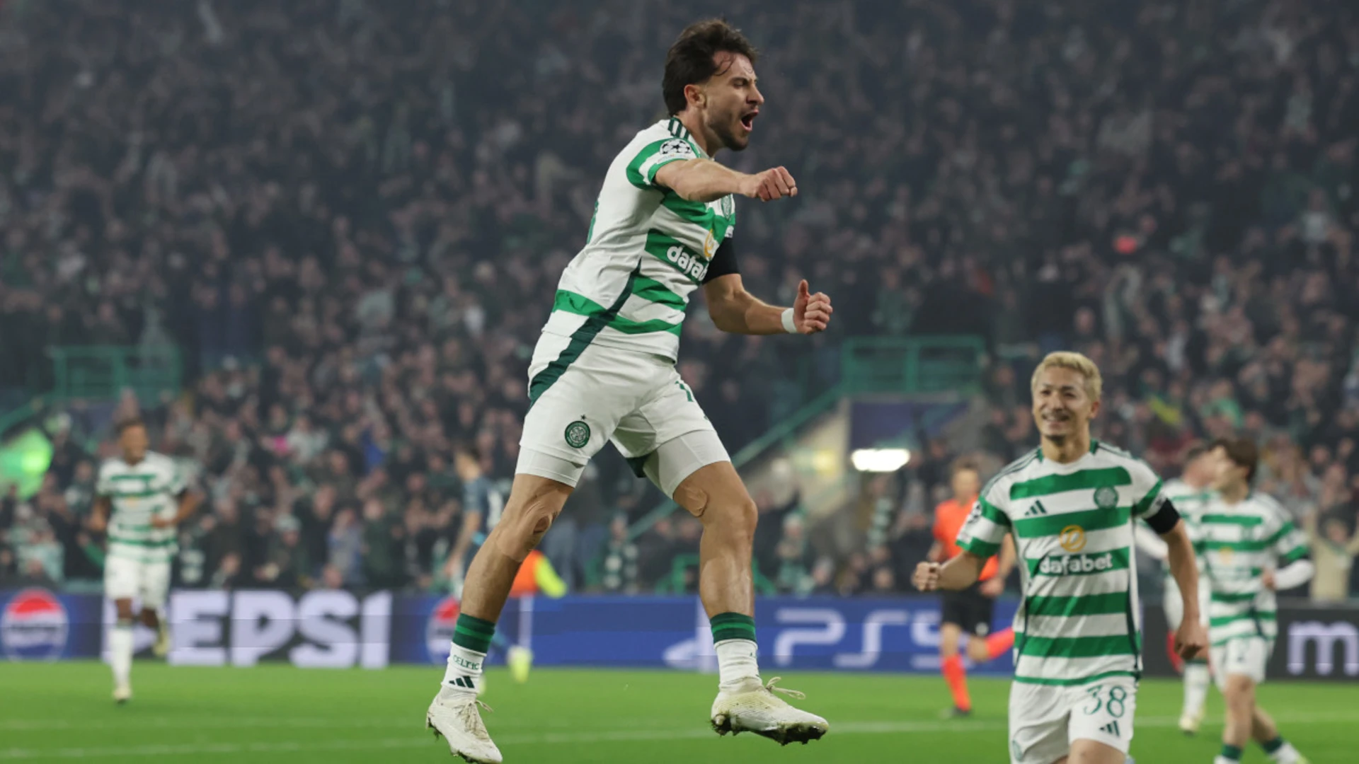 Kuehn double helps Celtic to 3-1 comeback win over Leipzig