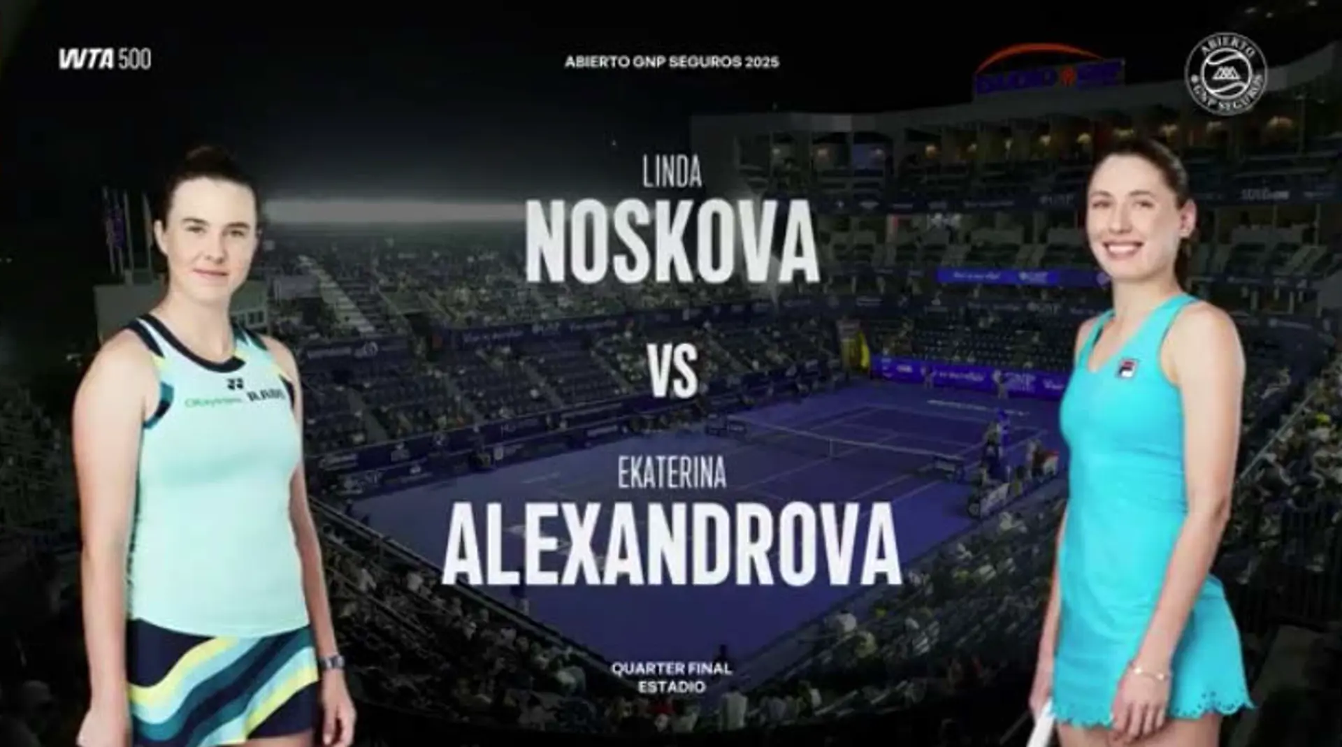 Noskova v Alexandrova | Match Highlights | WTA 500