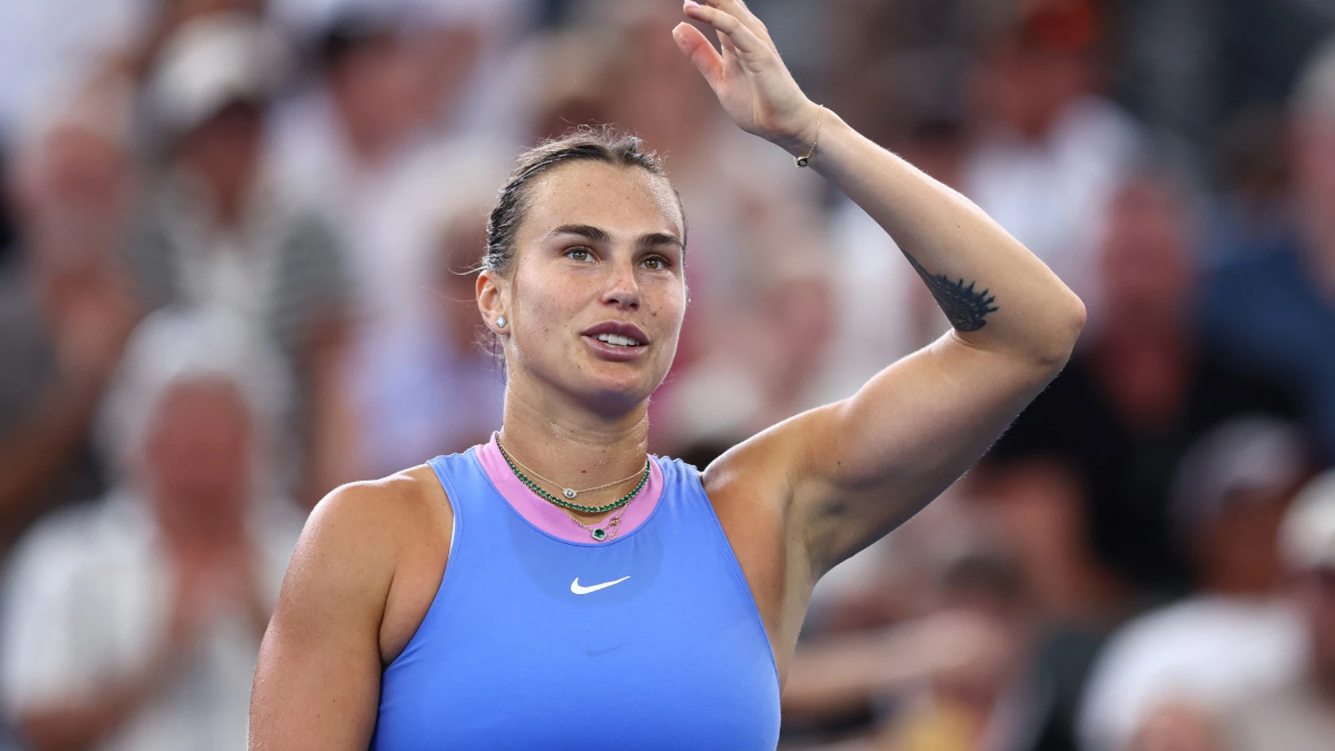 Sabalenka opens season with 'tricky' win in Brisbane