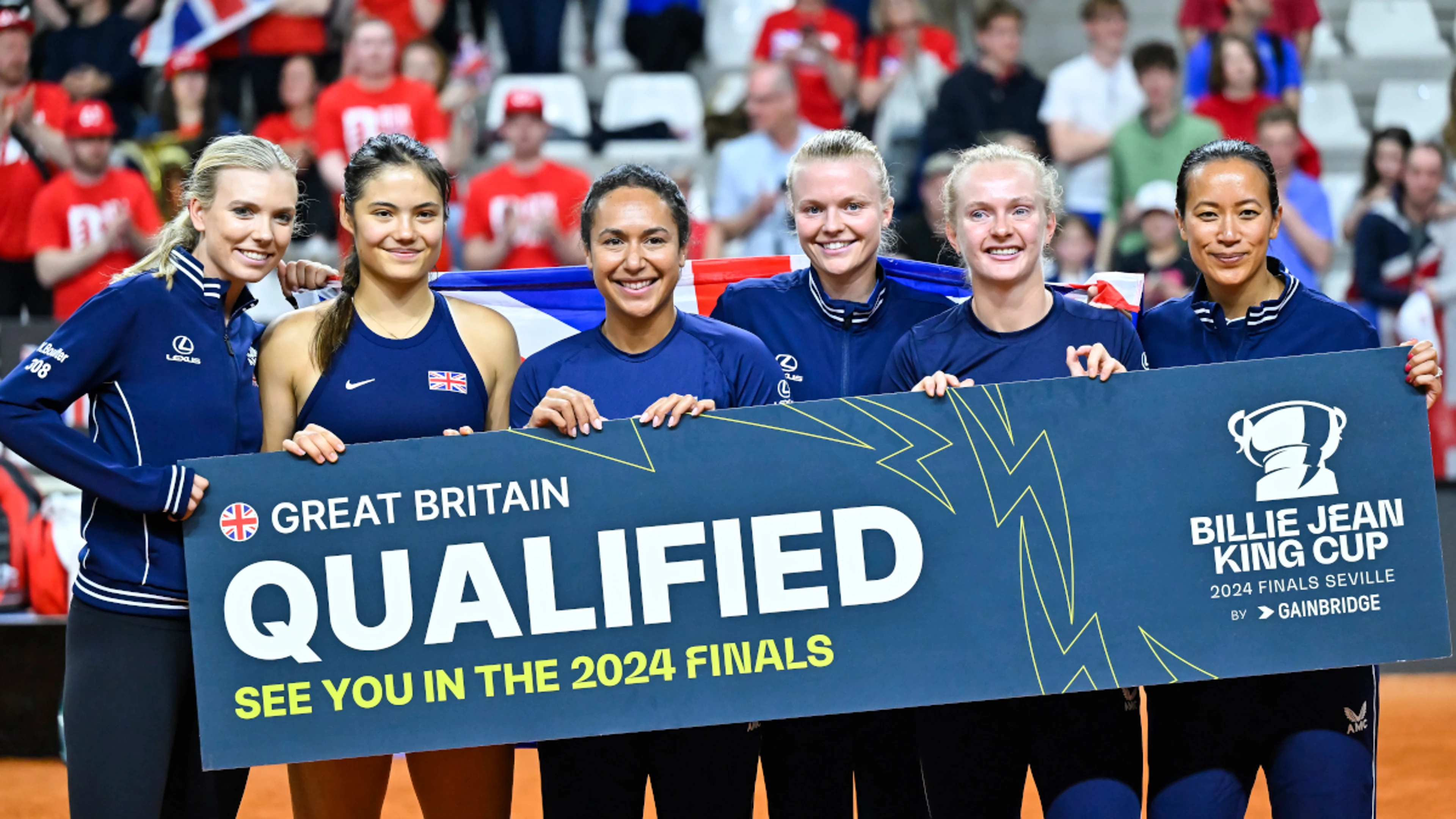 Raducanu leads Britain into BJK Cup finals as Japan book maiden spot