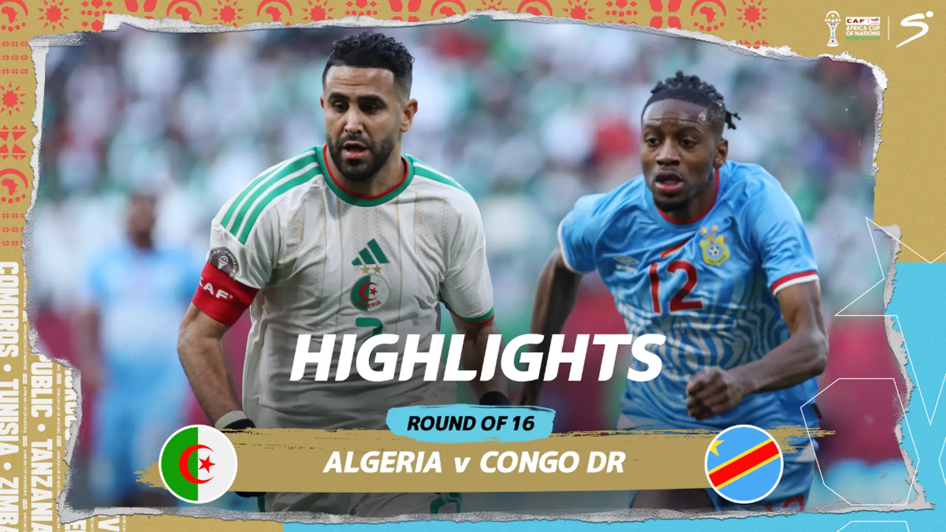 Algeria v Congo DR | Match in 3 | CAF Africa Cup of Nations Morocco 2025