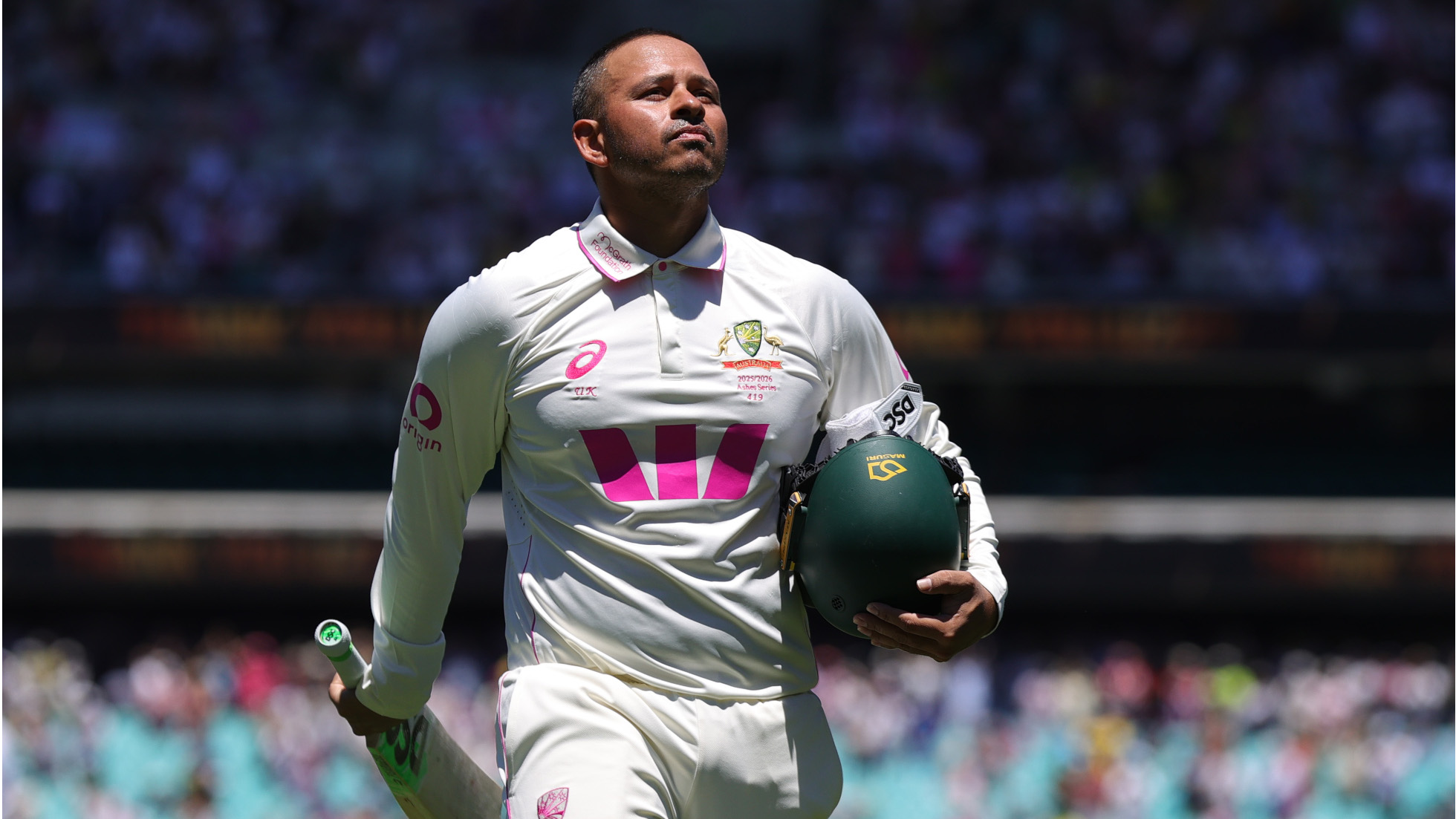 Australia's emotional Khawaja bows out for final time with Ashes win