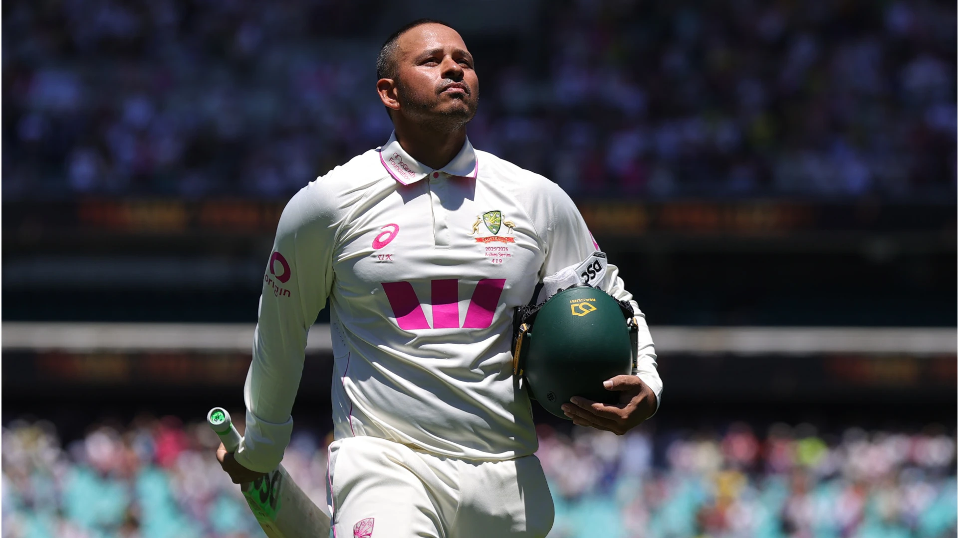 Australia's emotional Khawaja bows out for final time with Ashes win