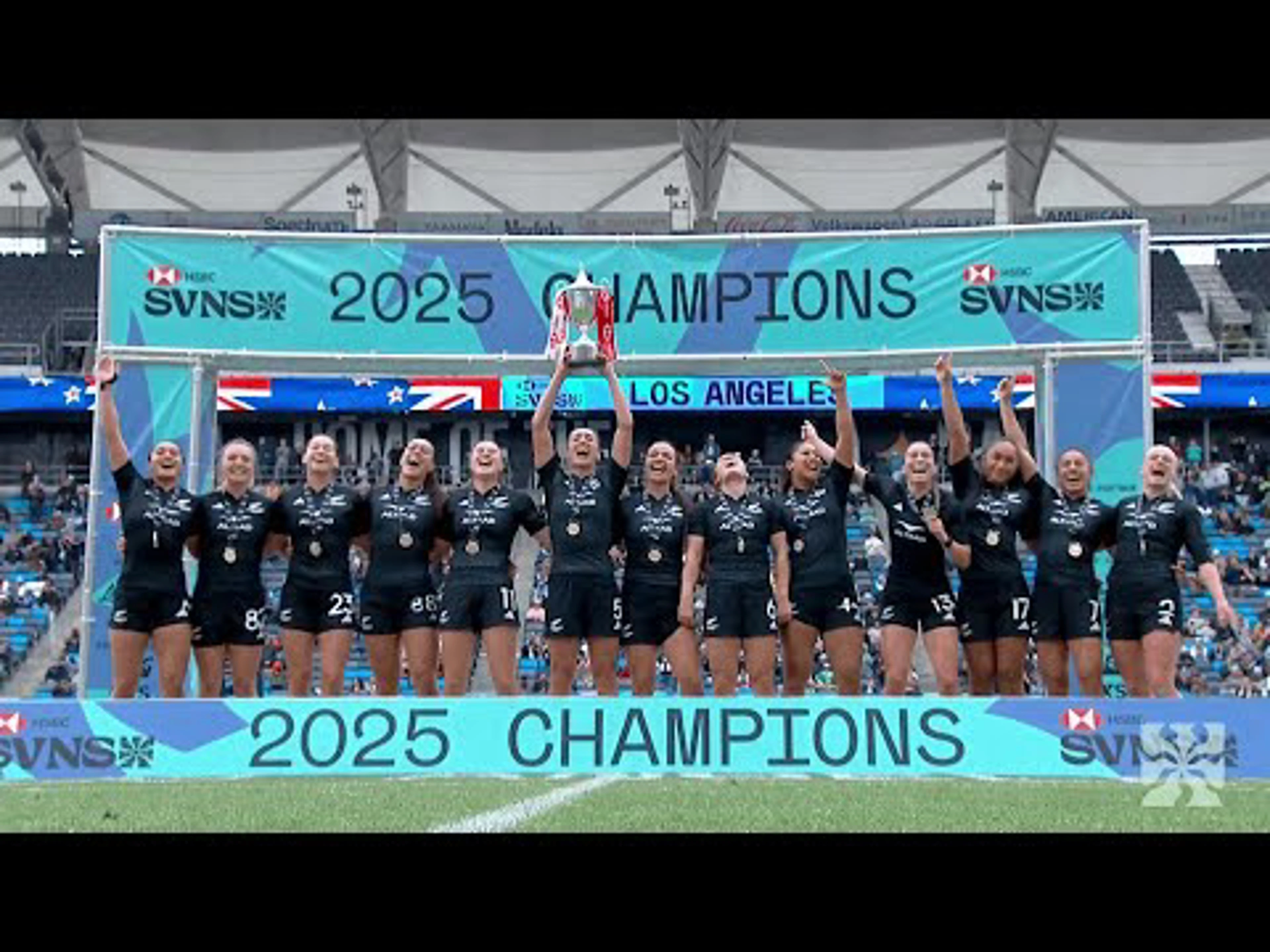 Australia v New Zealand | Cup Final Highlights | World Rugby HSBC Women's Sevens Series Los Angeles