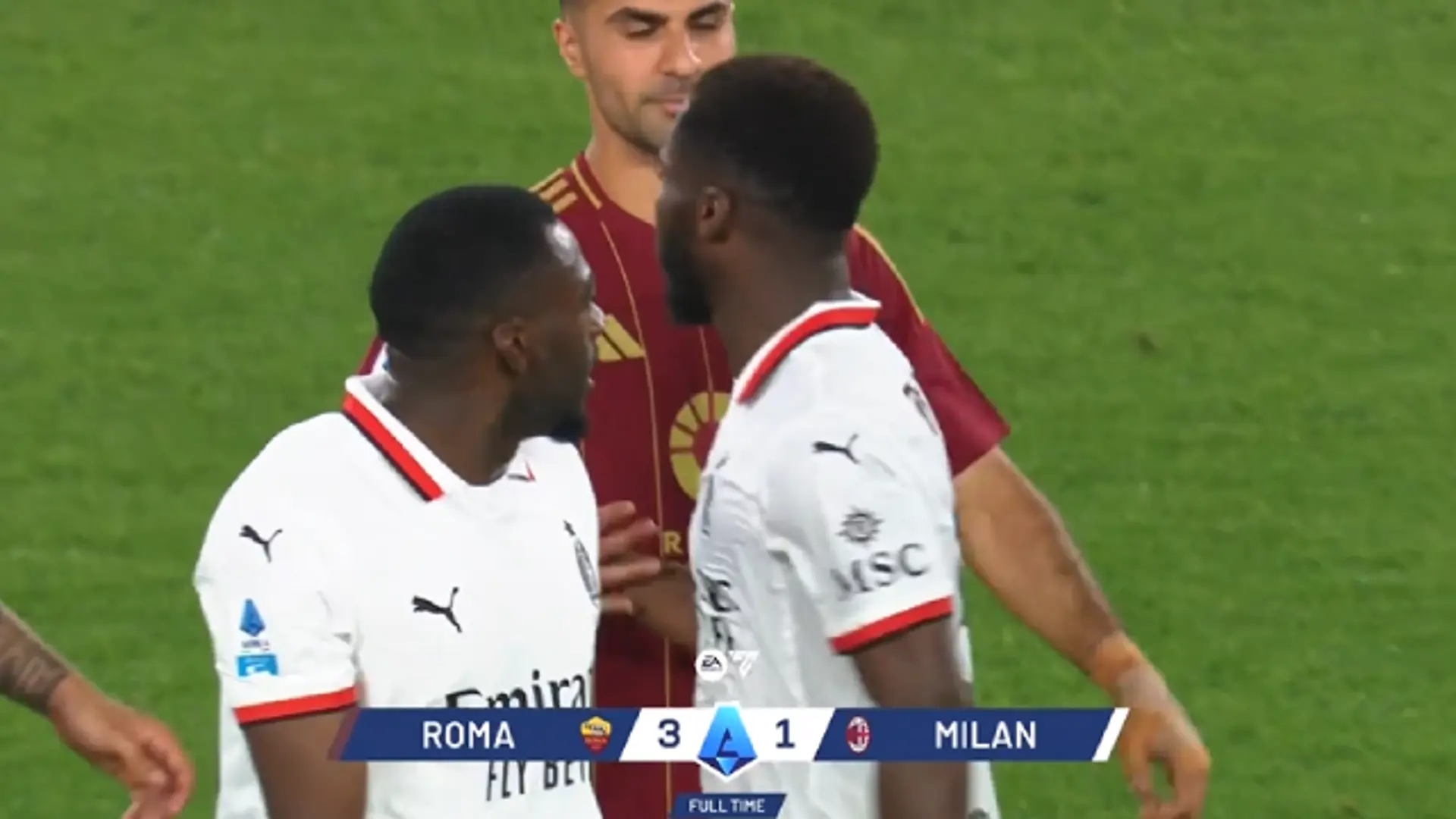 Roma v AC Milan | Match Highlights | Italian Serie A Matchday 37