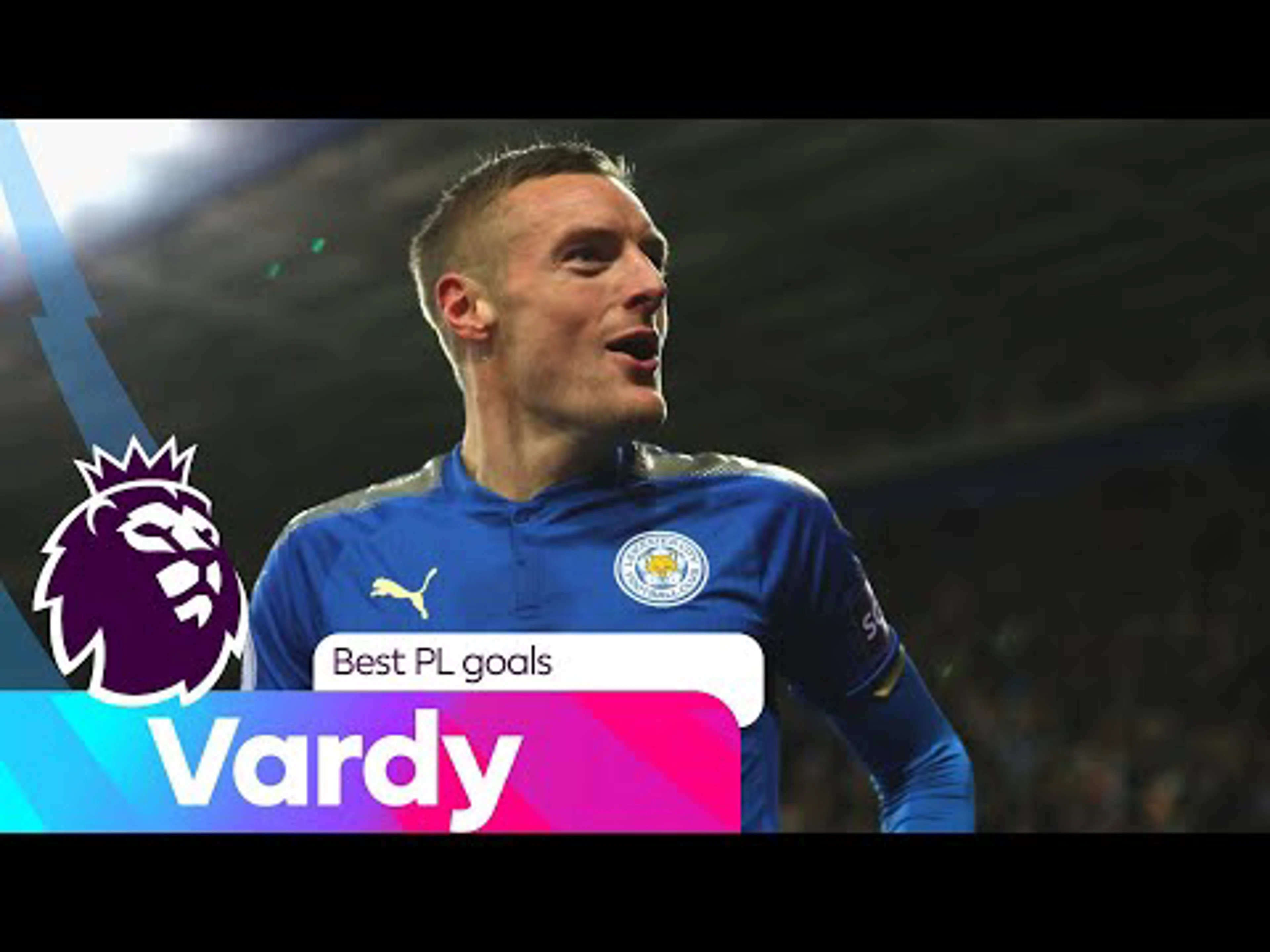Jamie Vardy's Top Five Goals | Premier League