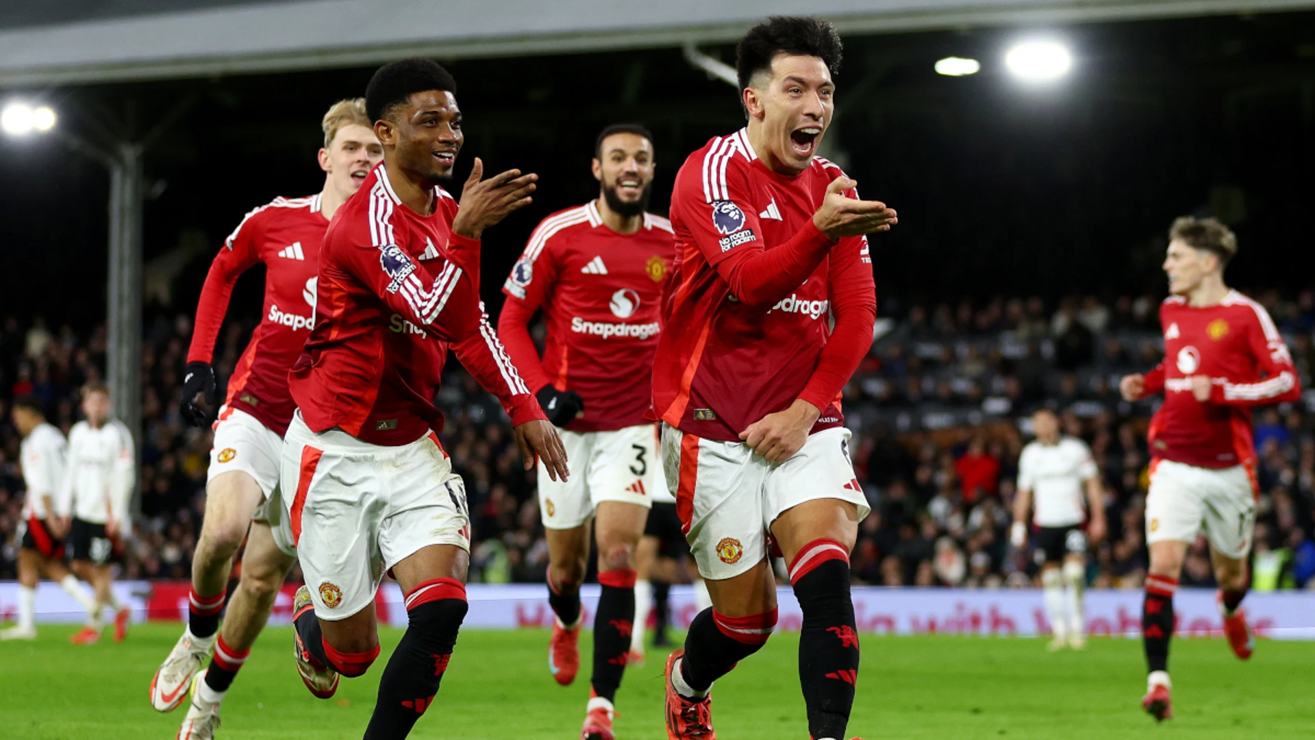 Man Utd grind out Fulham win thanks to Martinez winner