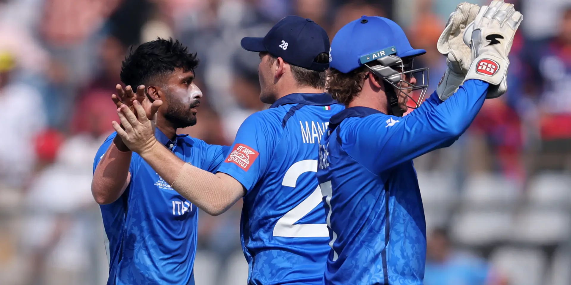CRUSHED: Italy beat Nepal for first cricket T20 World Cup win