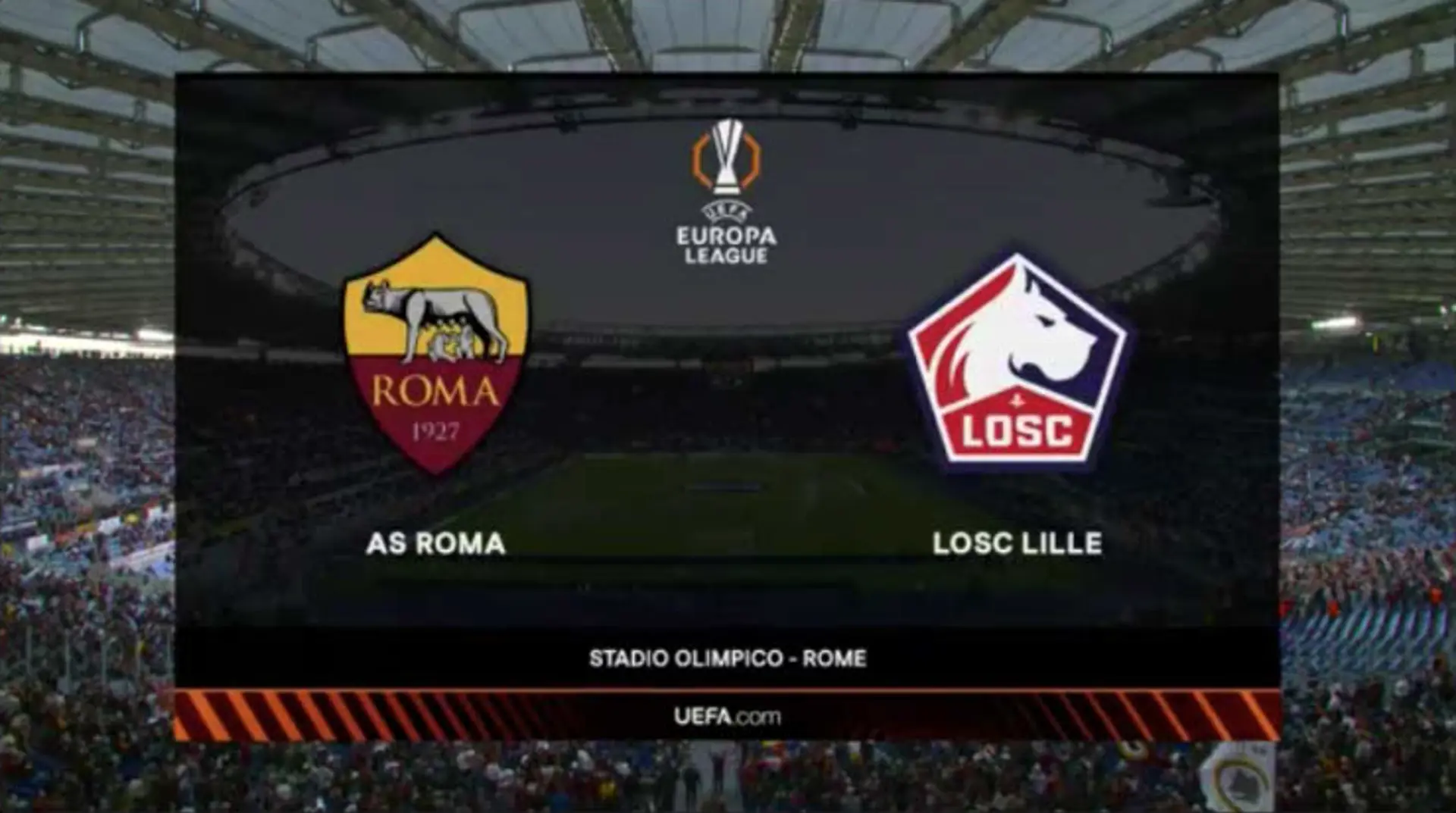 Roma v Lille | Match Highlights | UEFA Europa League