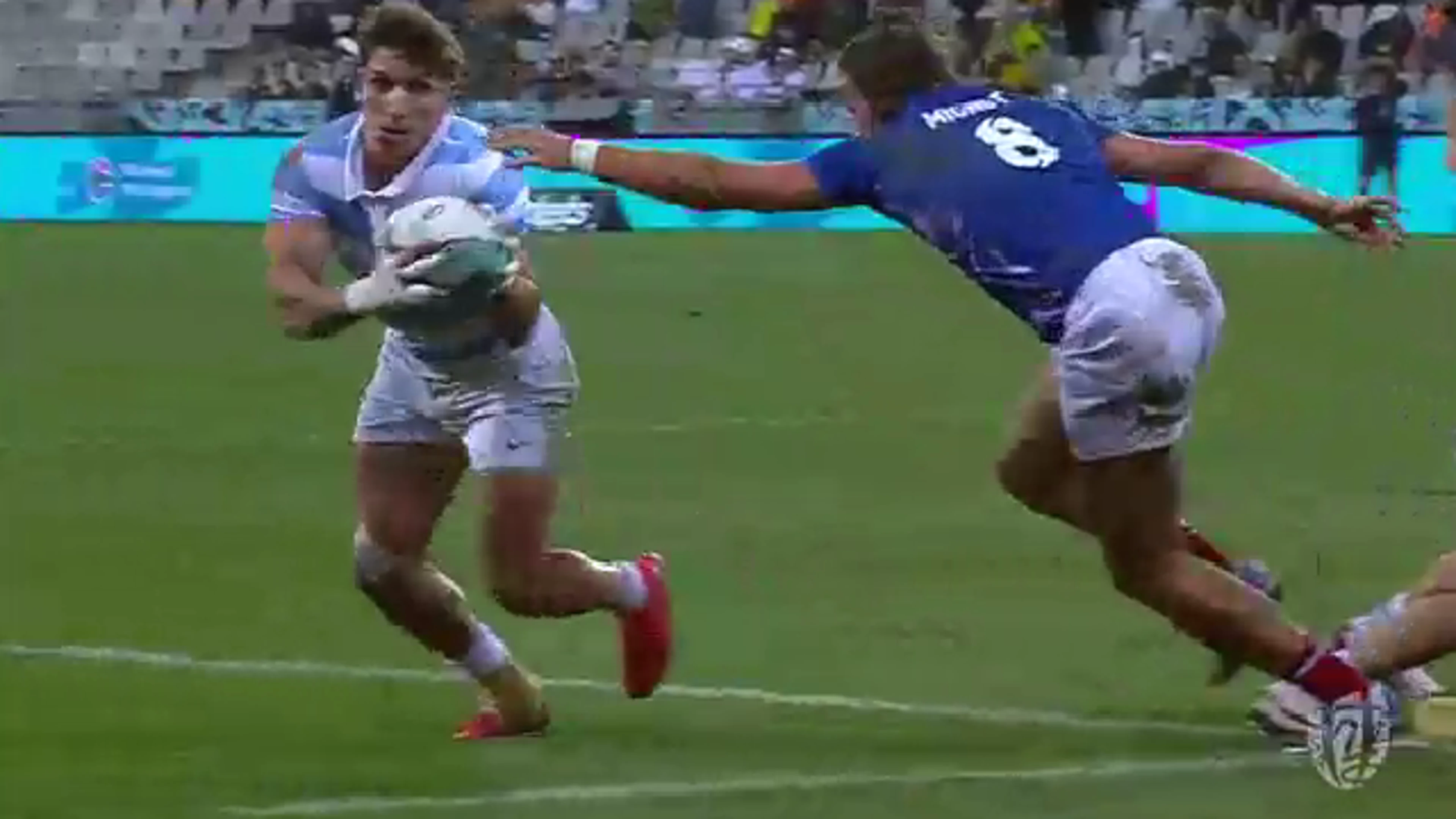 Rugby World Cup Sevens | Argentina v France | 5th Place Play-off | Highlights