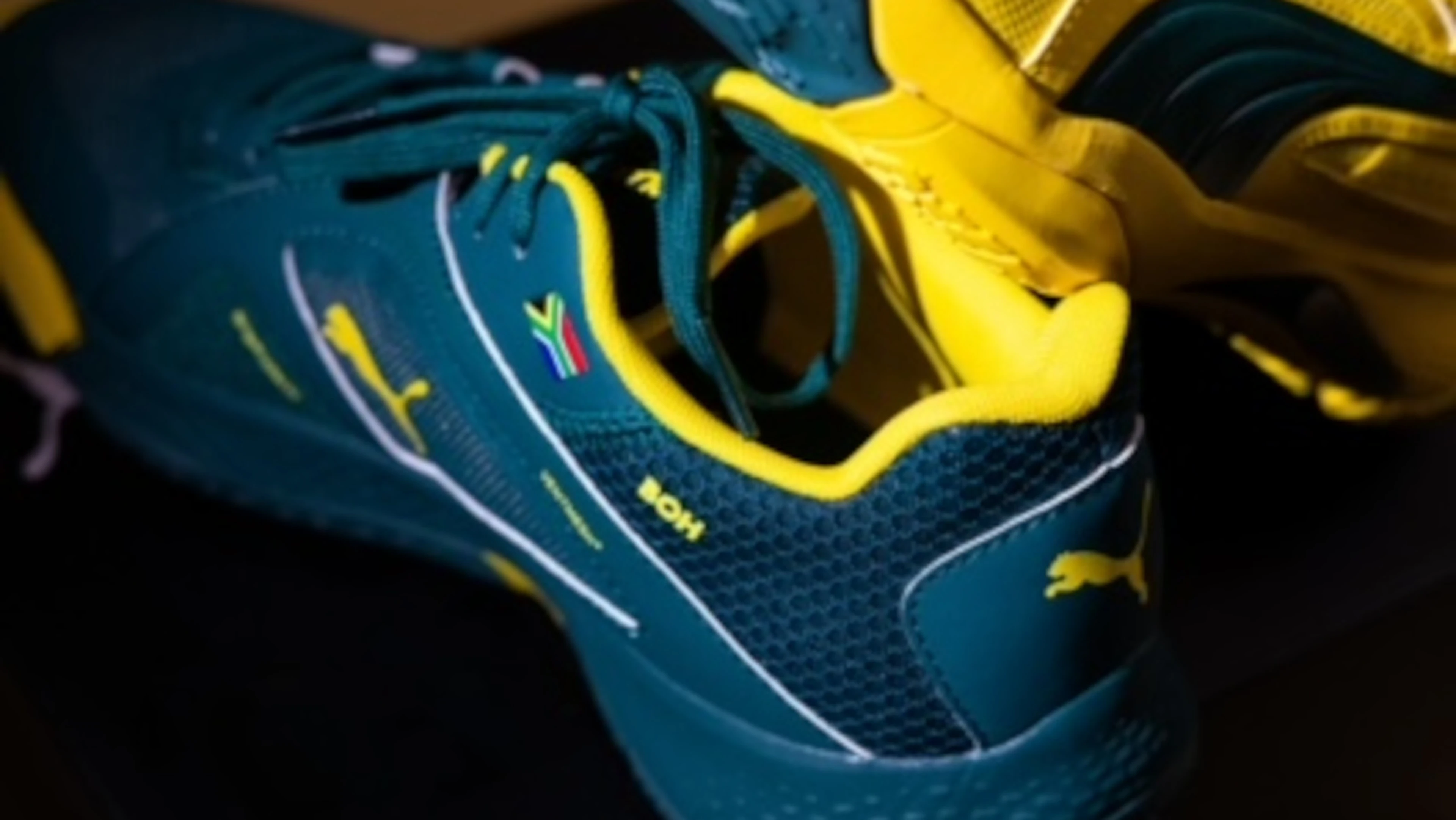 Captain Msomi celebrated with bespoke netball shoes