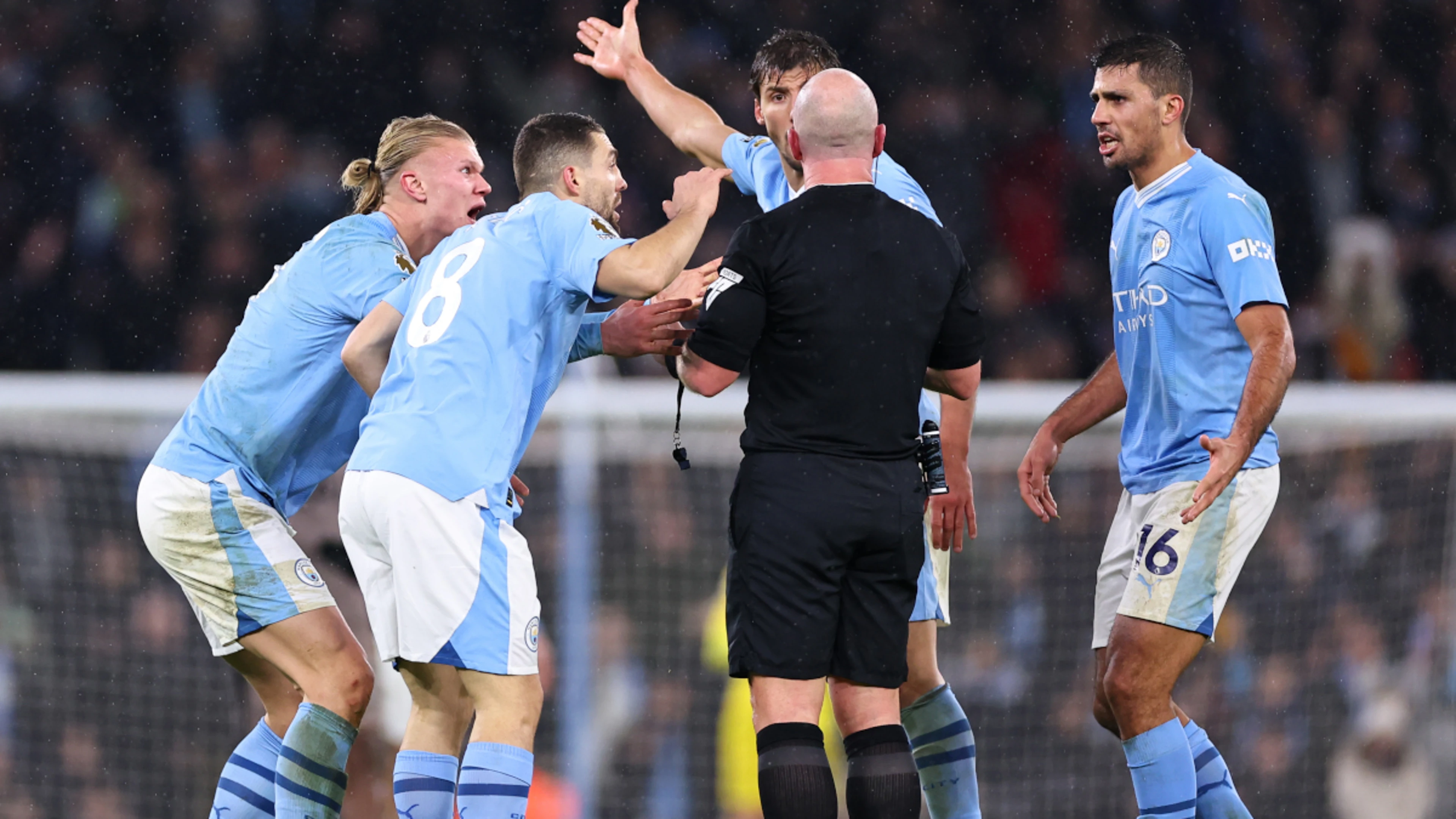 Manchester City charged by FA over player conduct in Spurs draw