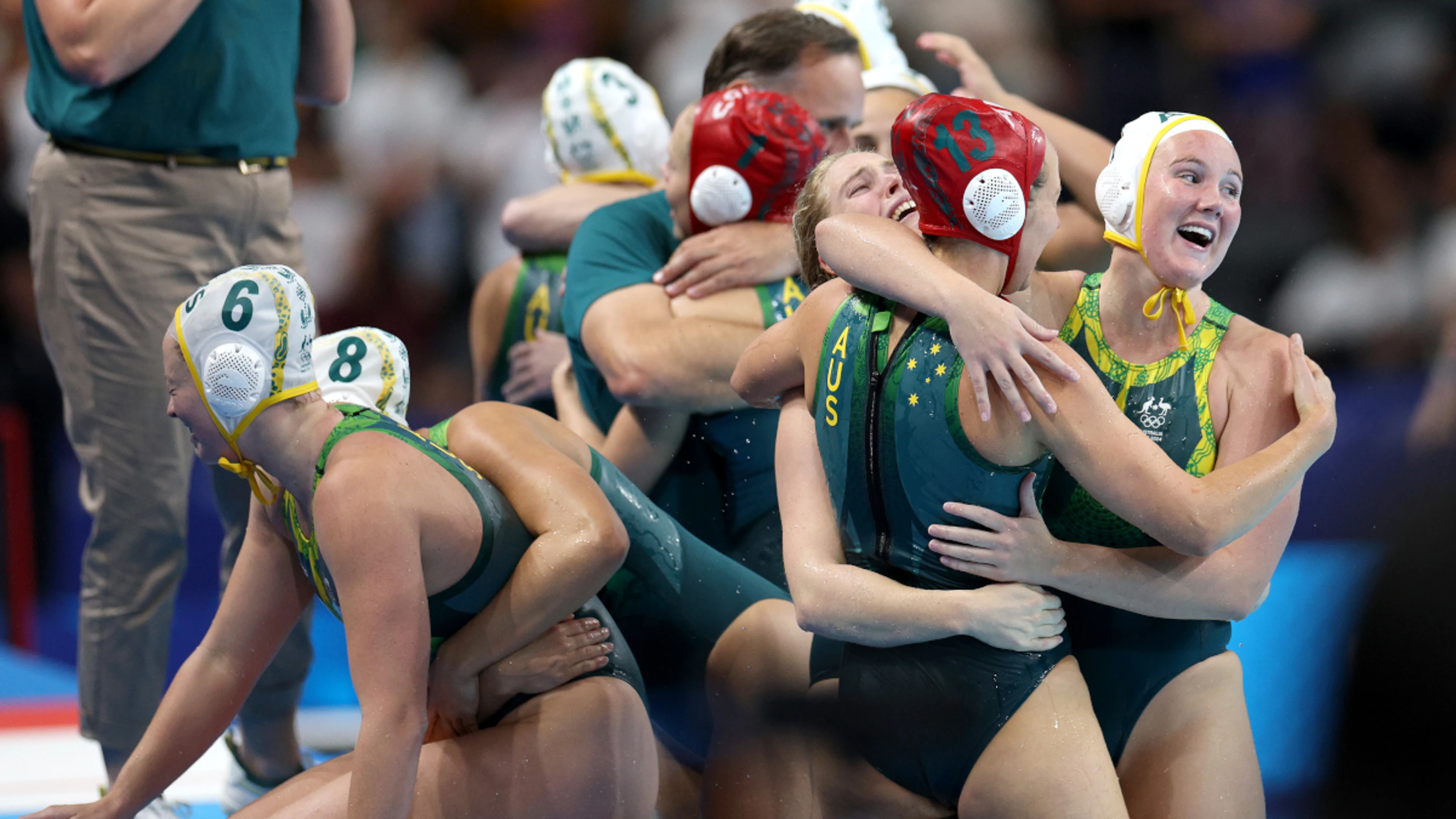 Australia's 'Stingers' reach first Olympic water polo final in 24 years