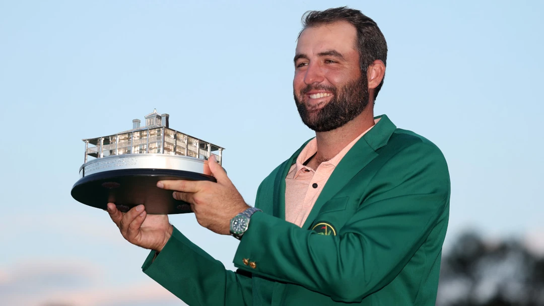 Steady Scheffler wins second Masters Green Jacket in three years ...