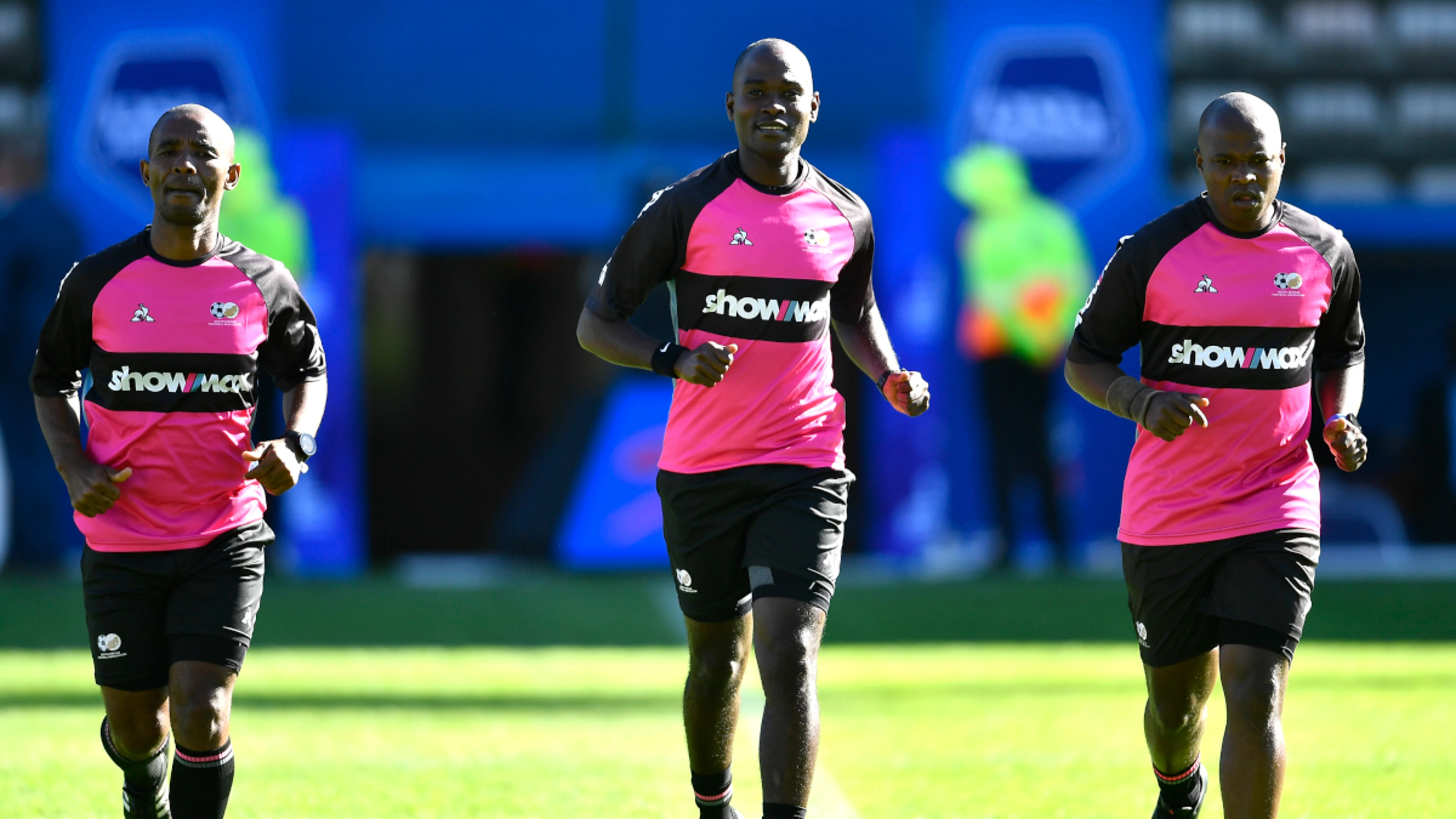 ON THE MARK: Referees gear up for the new season