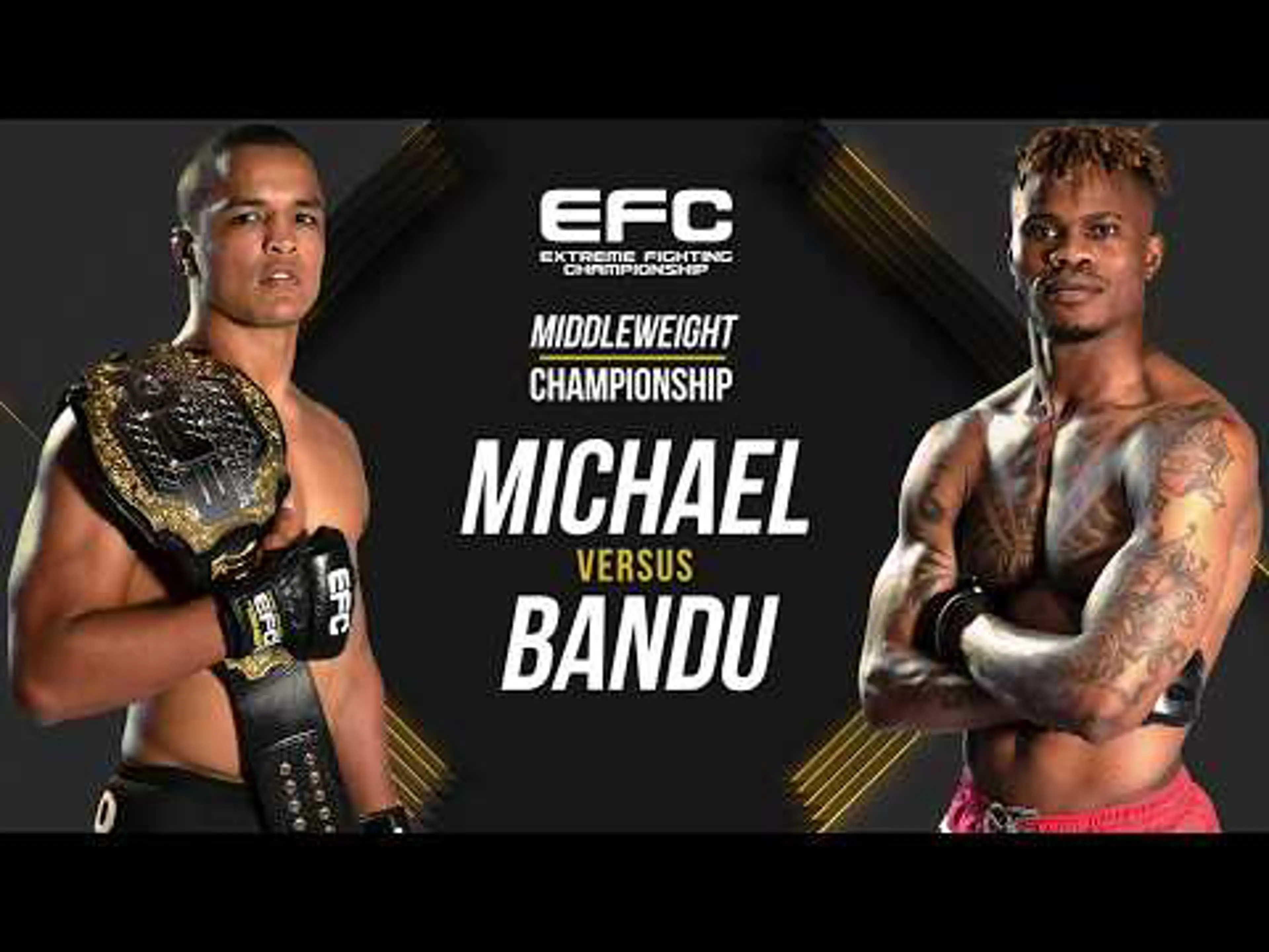 Luke Michael v Diego Bandu | Middleweight Championship | Highlight | EFC