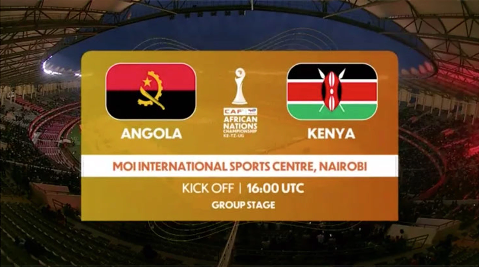 Angola v Kenya | Match Highlights | African Nations Championship (CHAN)