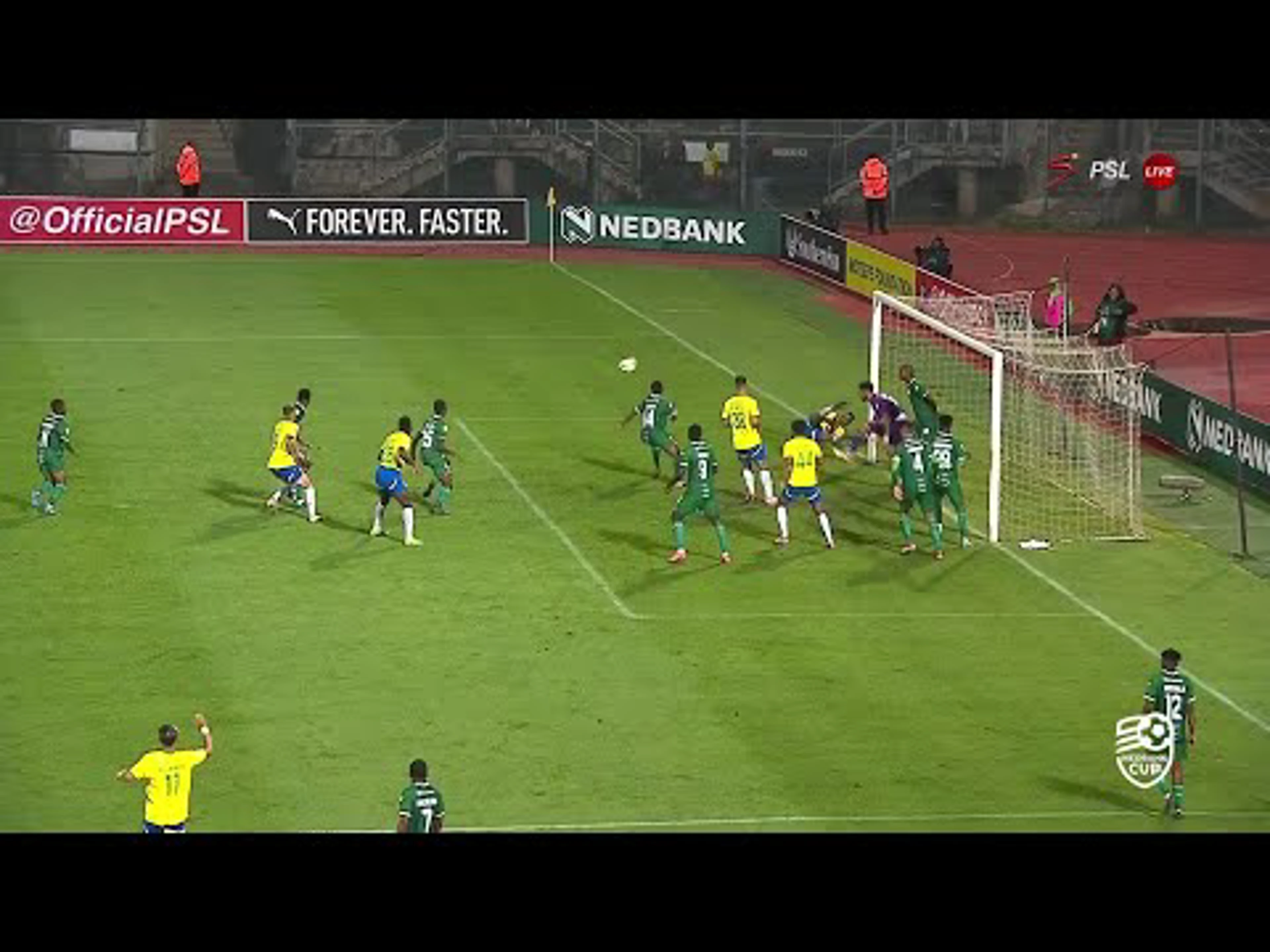Renaldo Leaner | 87ᵗʰ Minute Spectacular Gk Save v Mamelodi Sundowns