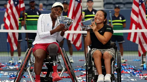 Montjane wins US Open wheelchair doubles, her second grand slam title