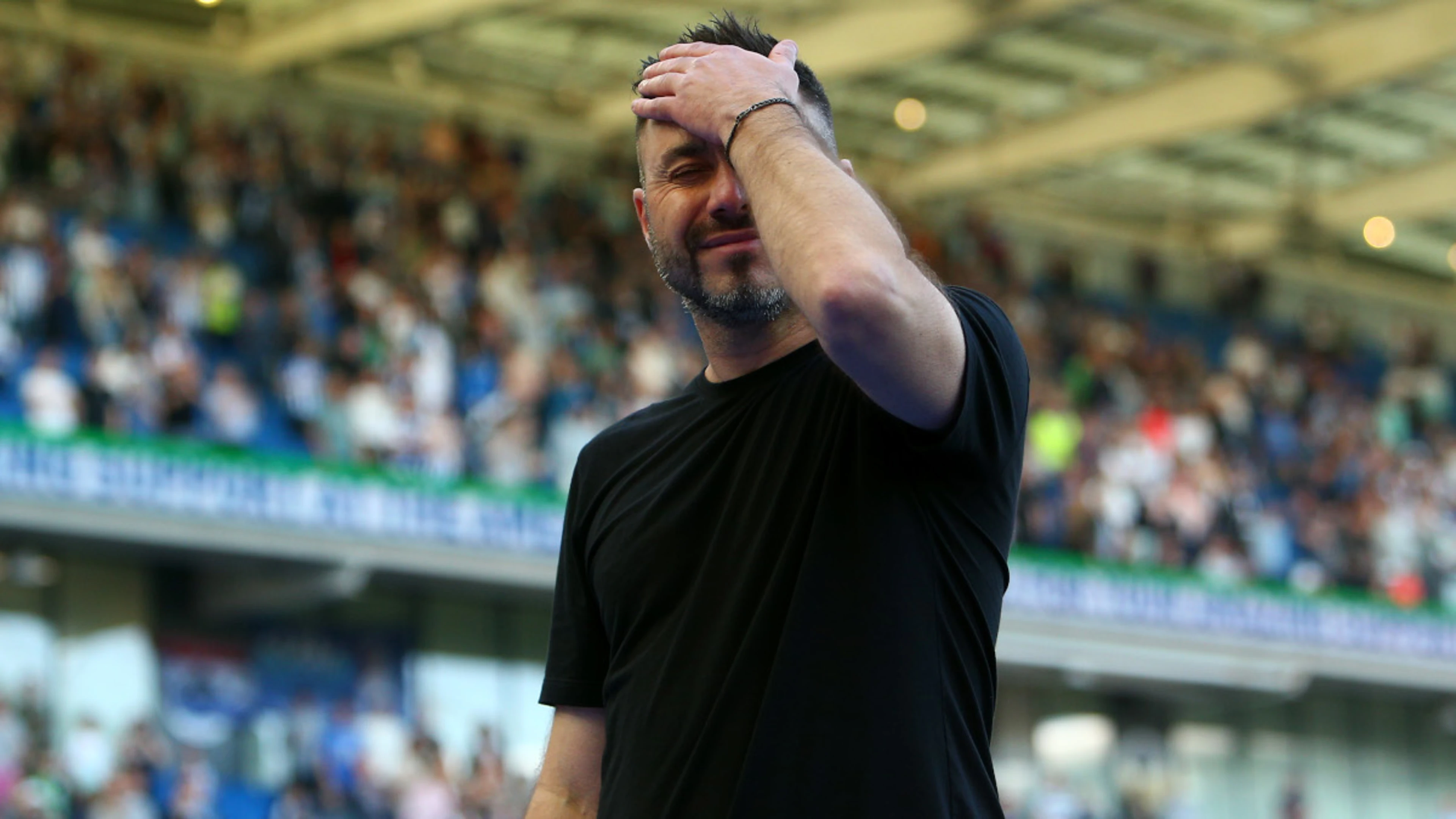 De Zerbi hopes to manage a Premier League club again after Brighton exit