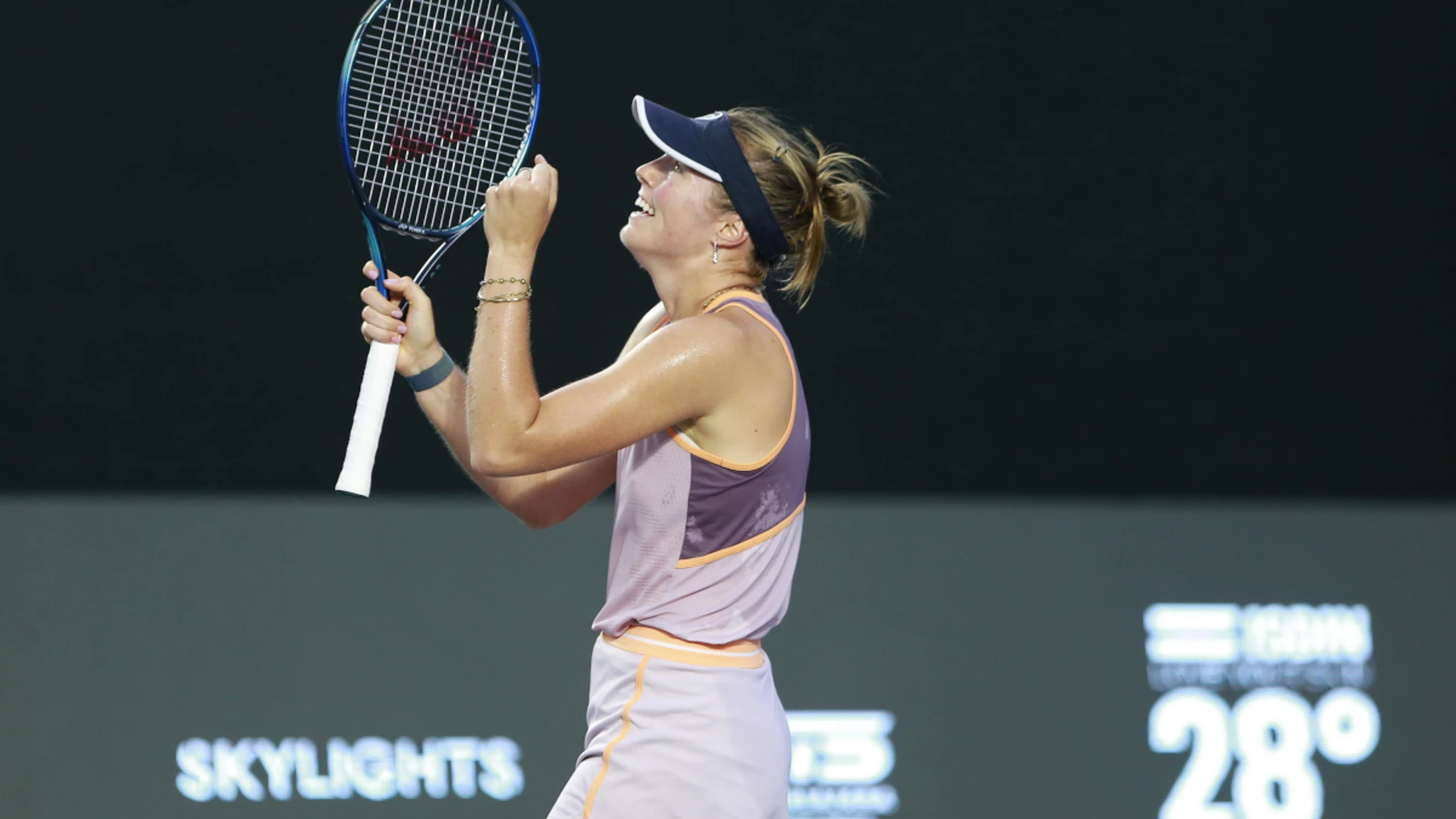 Gadecki into first WTA final in Guadalajara