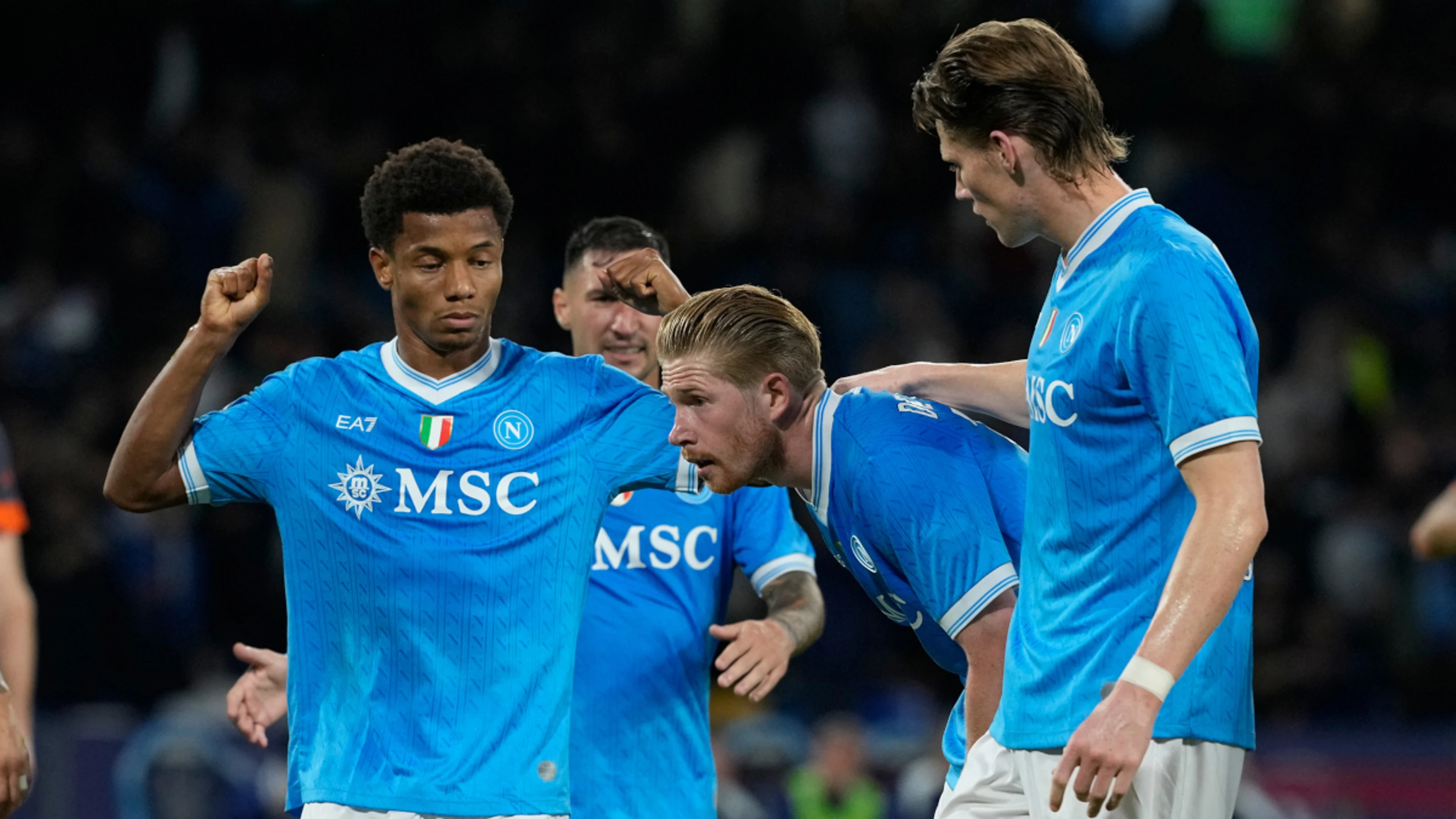 Napoli go top with slump-ending win over Inter but lose De Bruyne