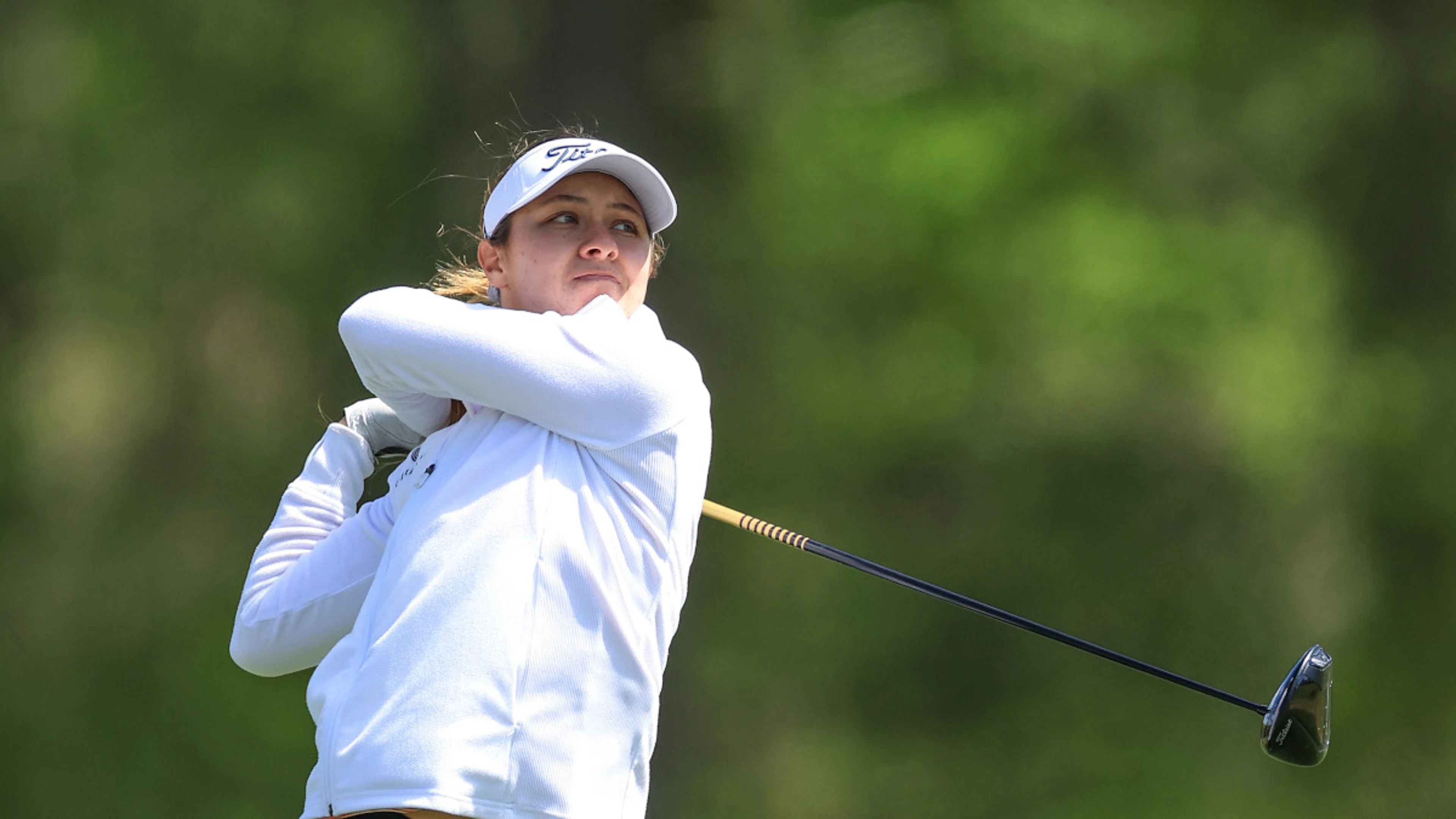 Former champ Davis misses ANWA cut after slow-play penalty