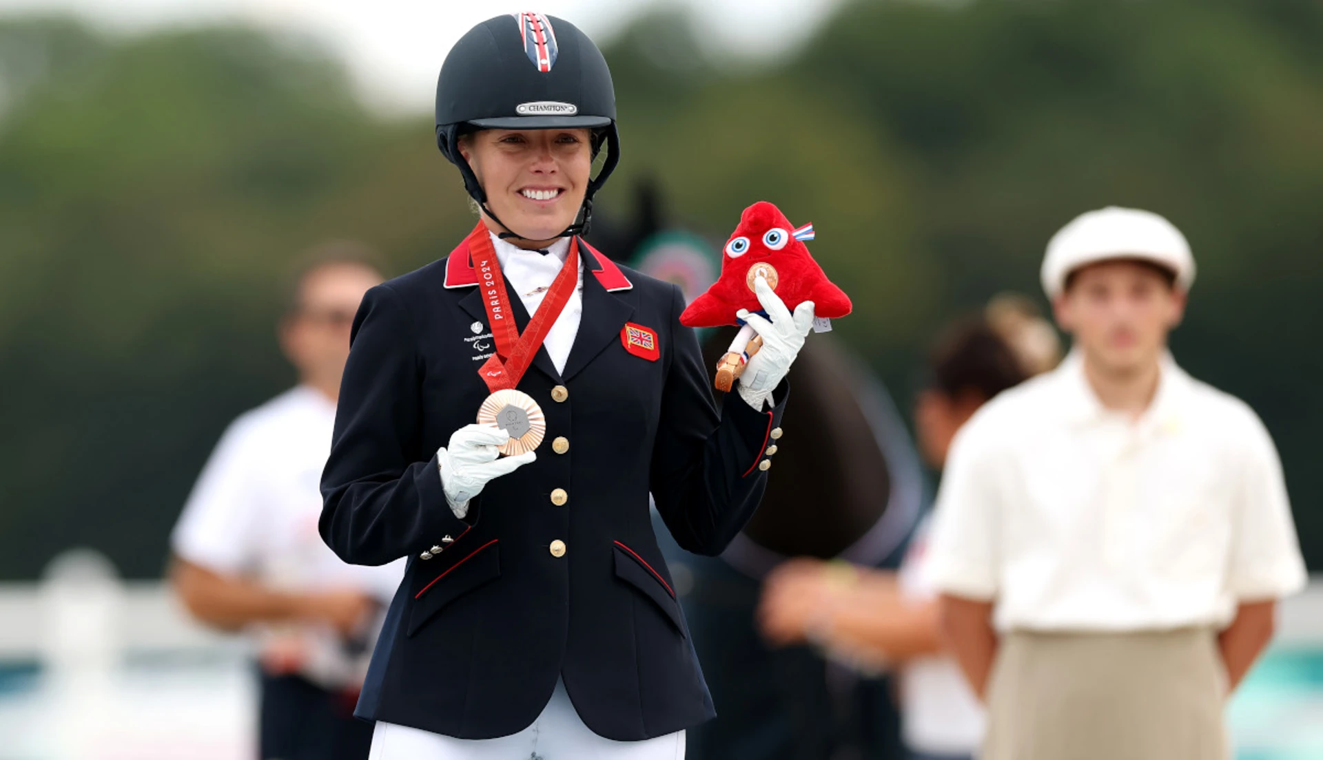 Gold medals give fleeting happiness, says Paralympic dressage great Wells