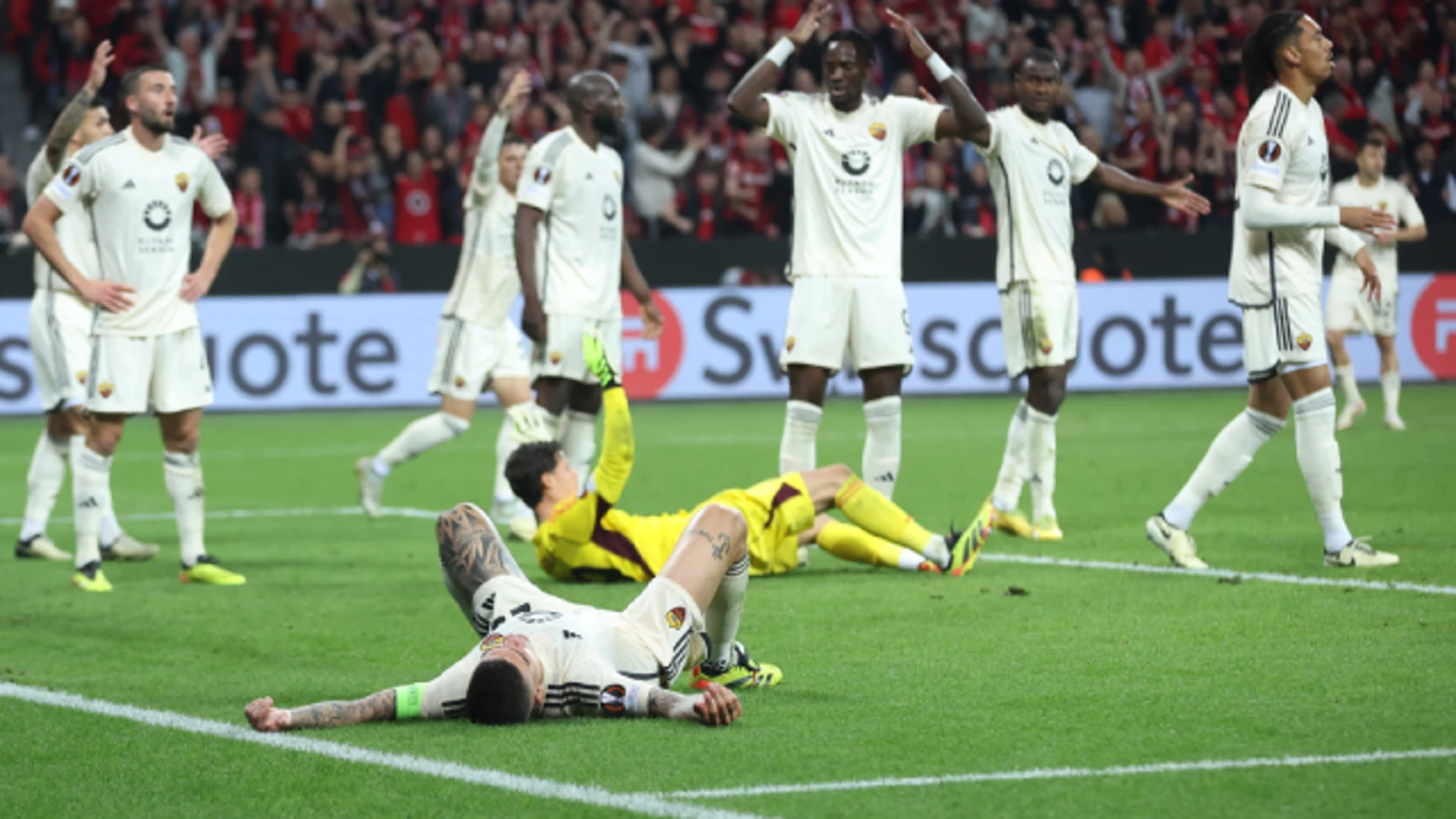 Gianluca Mancini | Own Goal | Bayer Leverkusen v AS Roma | SF | 2nd Leg | UEFA Europa League