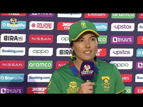 ICC Women's T20 World Cup | Final | Australia v South Africa | Post-match interview with Sune Luus