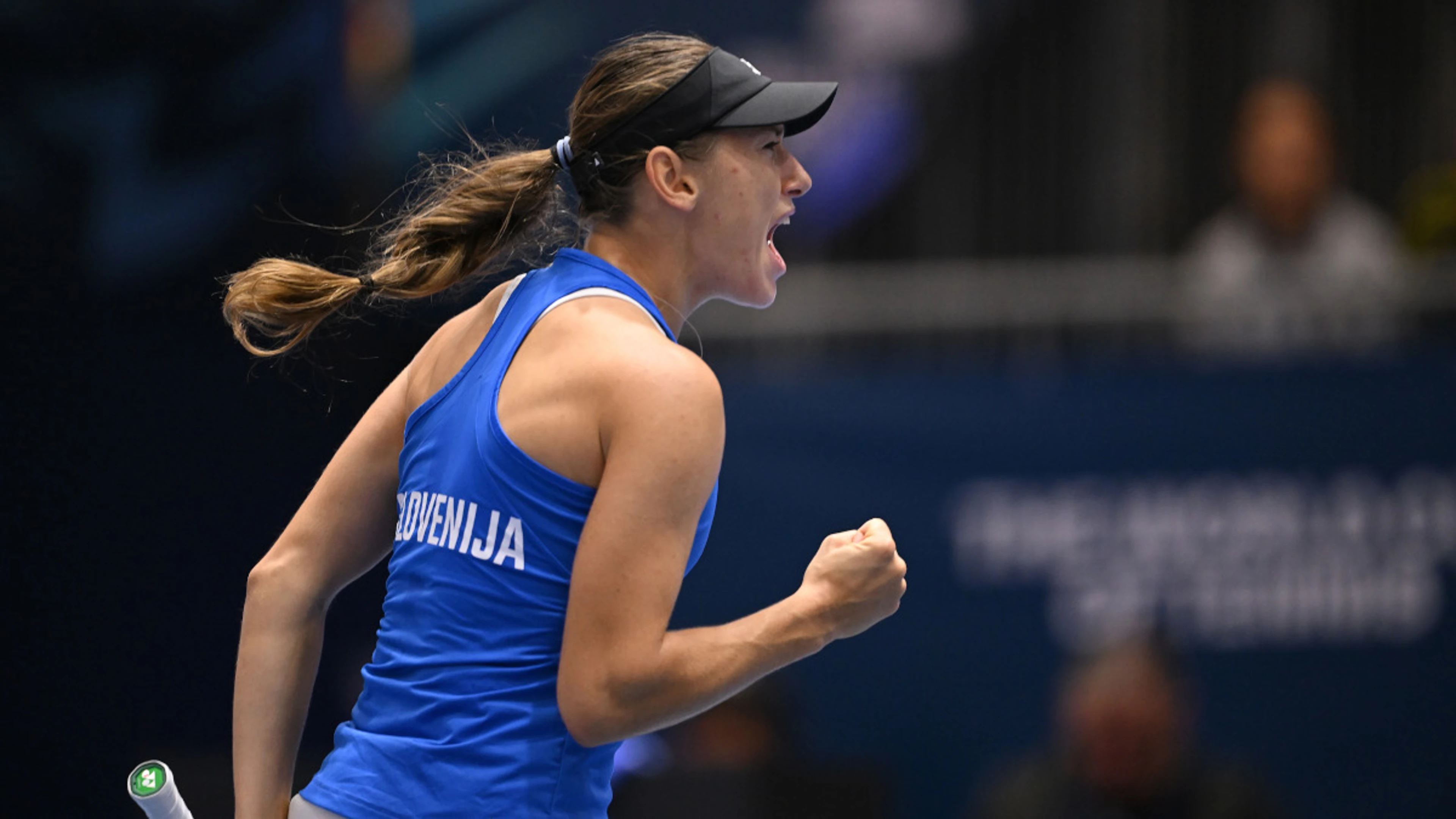 Slovenia join Italy, Canada in BJK Cup semifinals