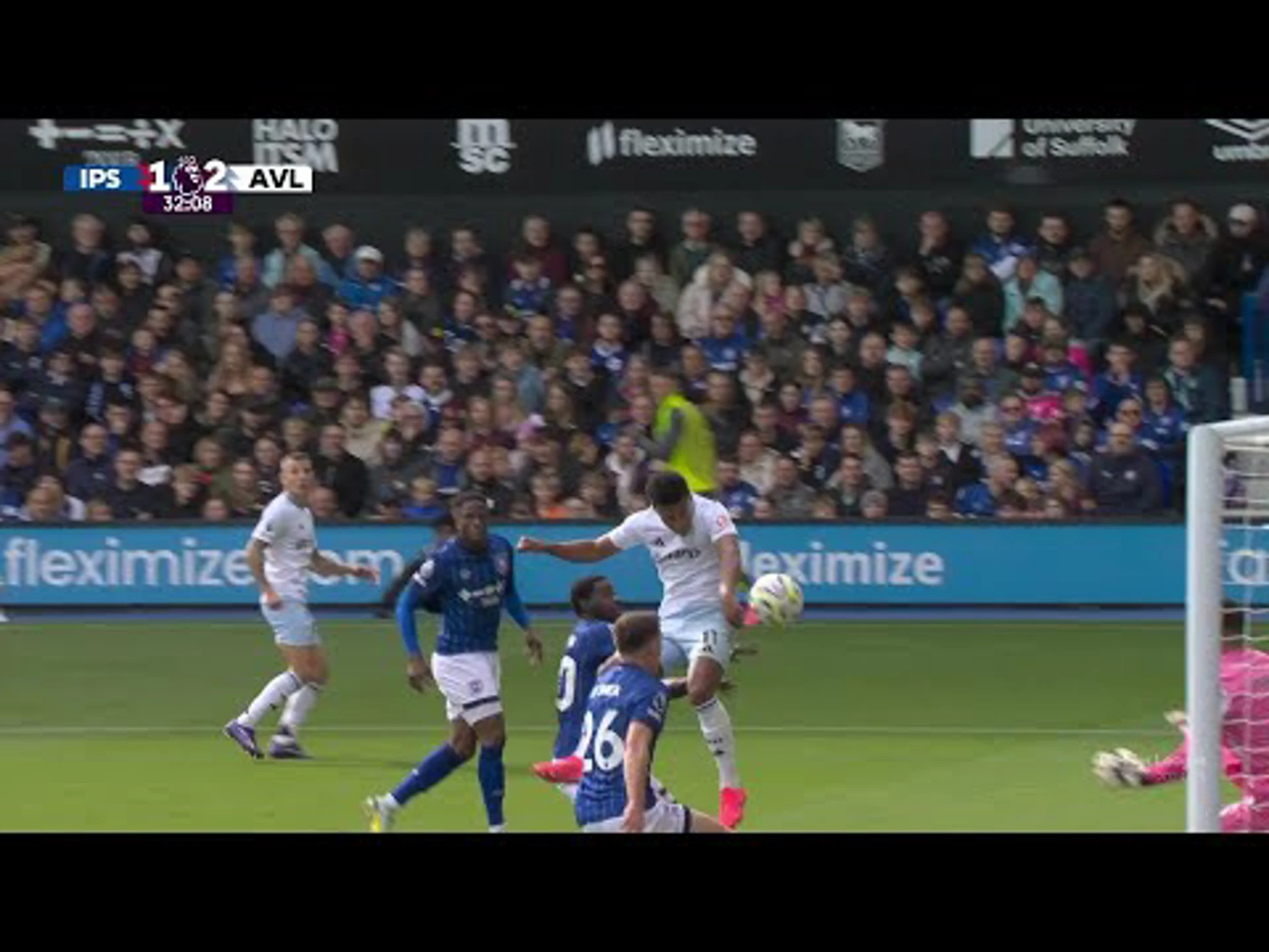 Ollie Watkins | 32ⁿᵈ Minute Goal v Ipswich Town