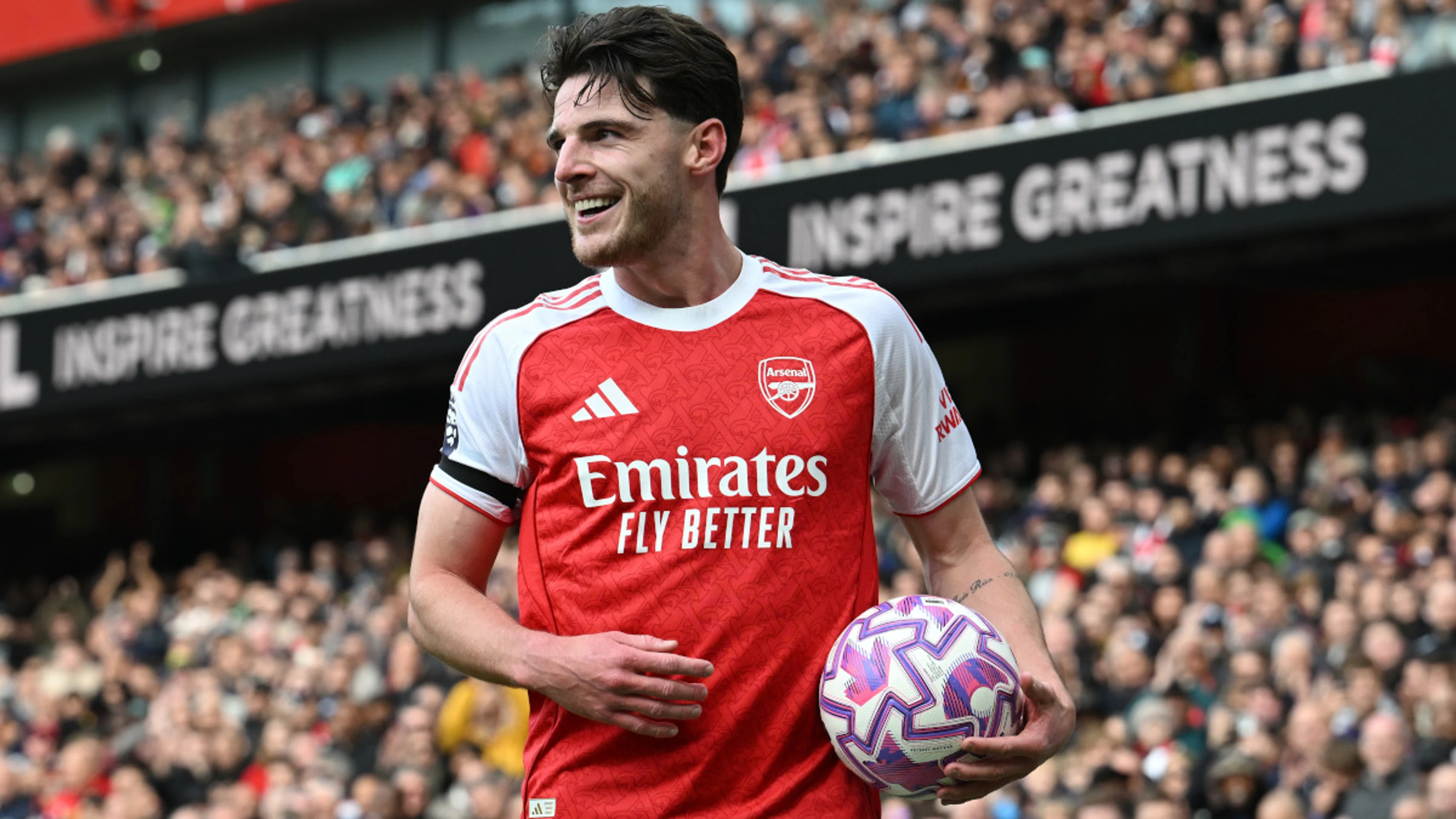 Rice on target as Arsenal beat West Ham in Arteta's 300th game