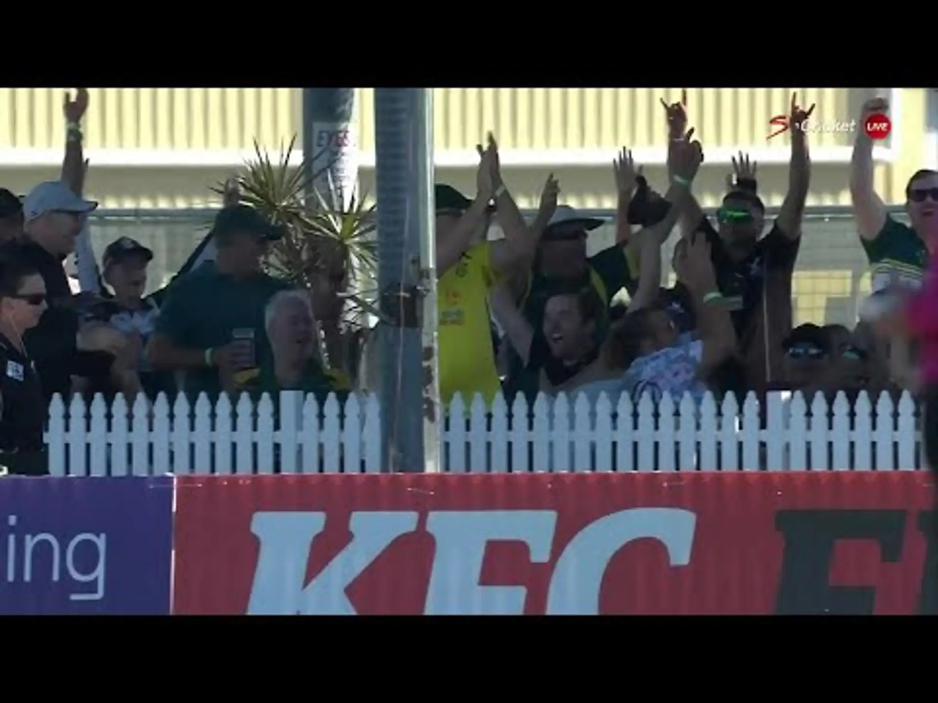 Mitchell Marsh with 50 Runs in the 1st Inning vs. South Africa