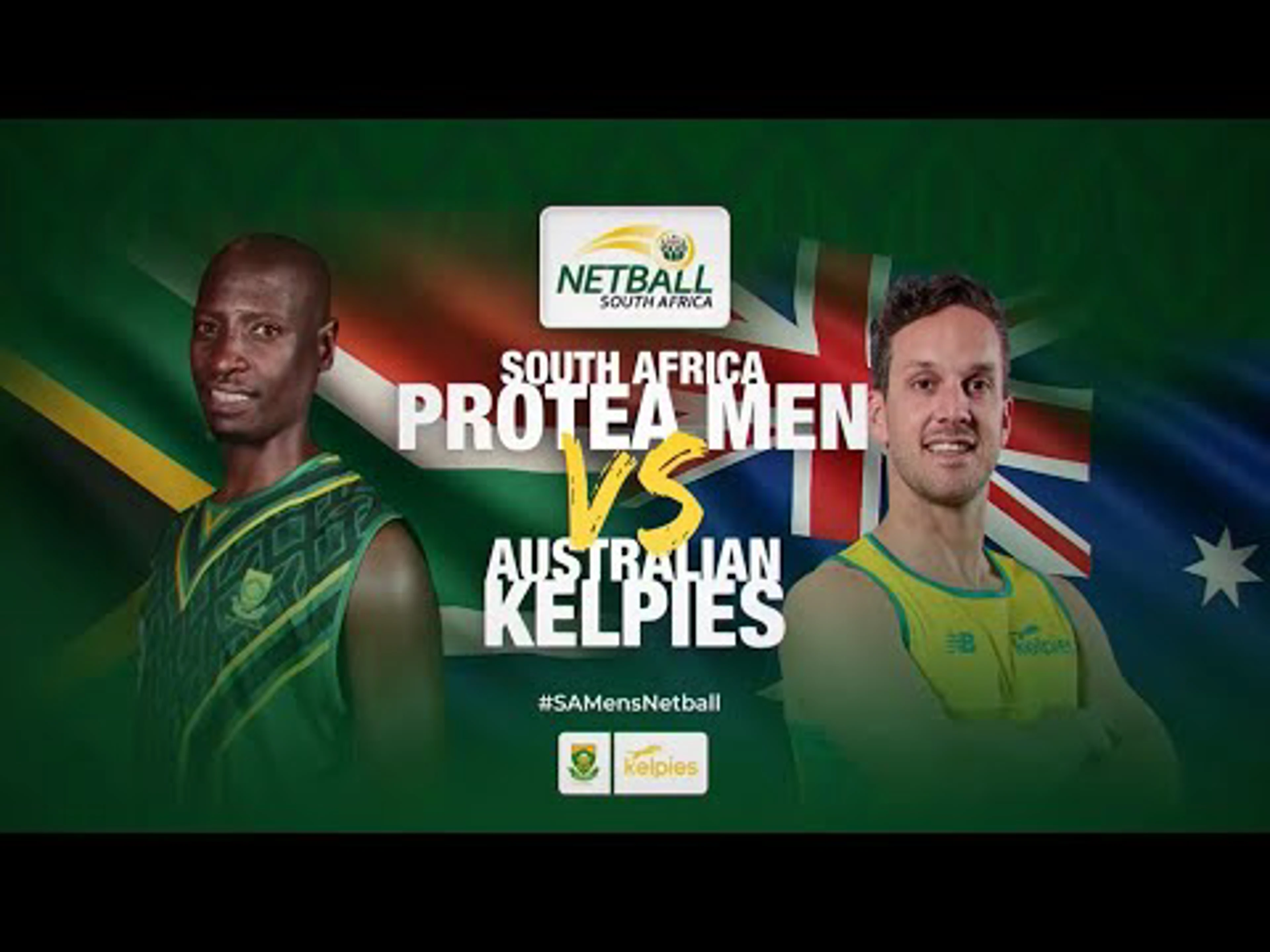 Protea Men v Australian Kelpies | Match Highlights | SA Netball Test 1