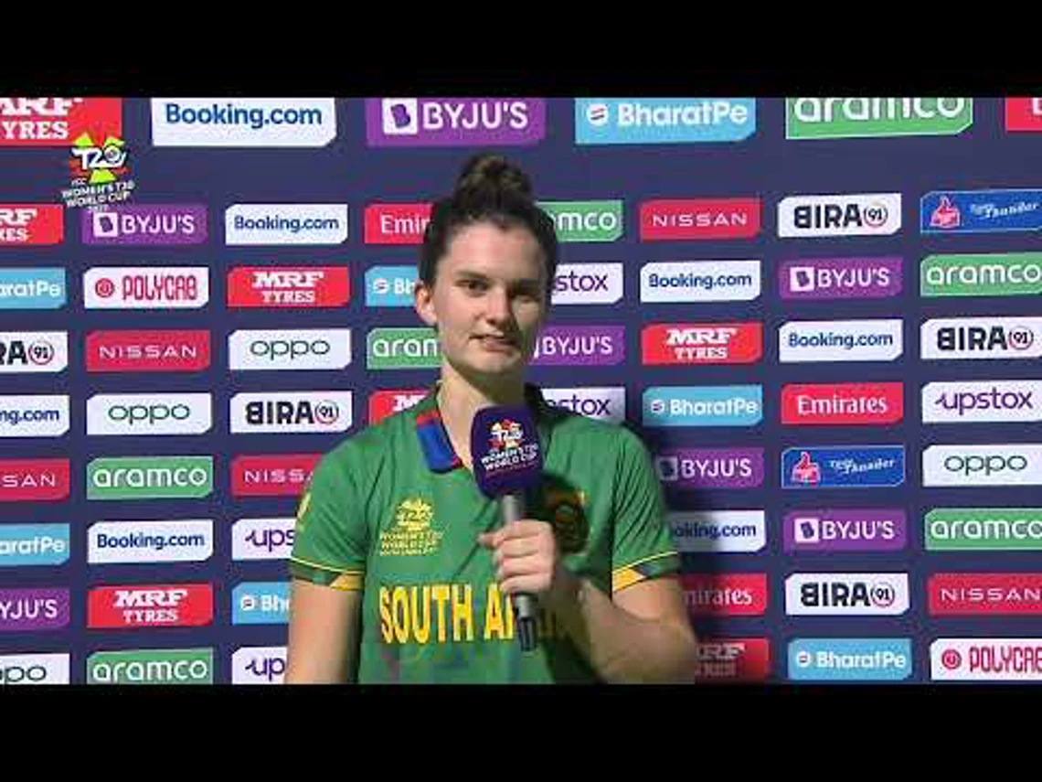 ICC Women's T20 World Cup | Group A | S. A v Bangladesh | Post-match interview with Laura Wolvaardt