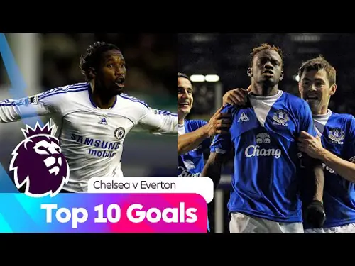 Top 10 Goals between Chelsea v Everton | Premier League
